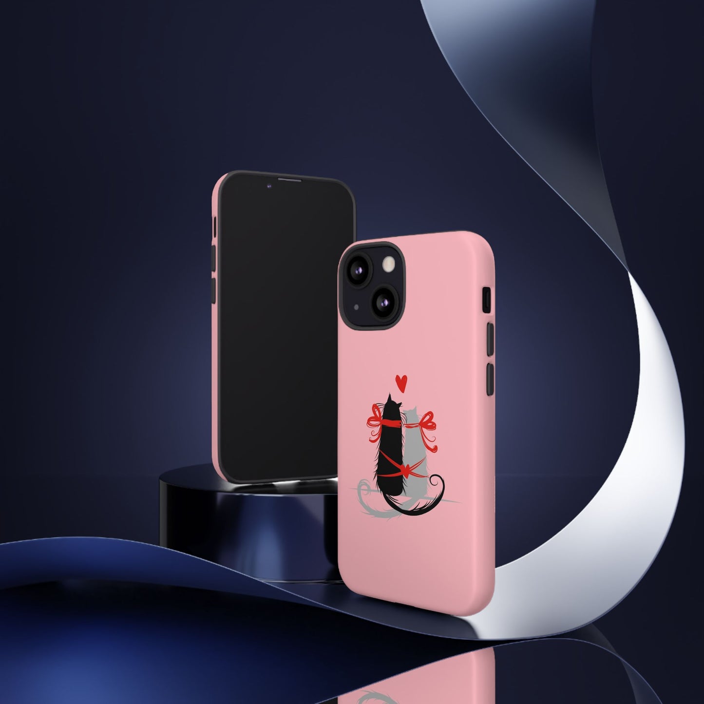 Cute Tough Phone Case, Trendy Glossy Finish, Durable and Fashionable, Stylish Everyday Cover, Smartphone Protection