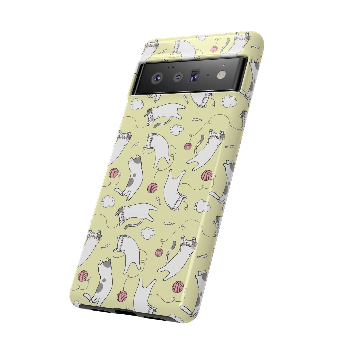 Durable Tough Phone Case, Cute Glossy Cover, Stylish and Trendy Smartphone Protection for Daily Use