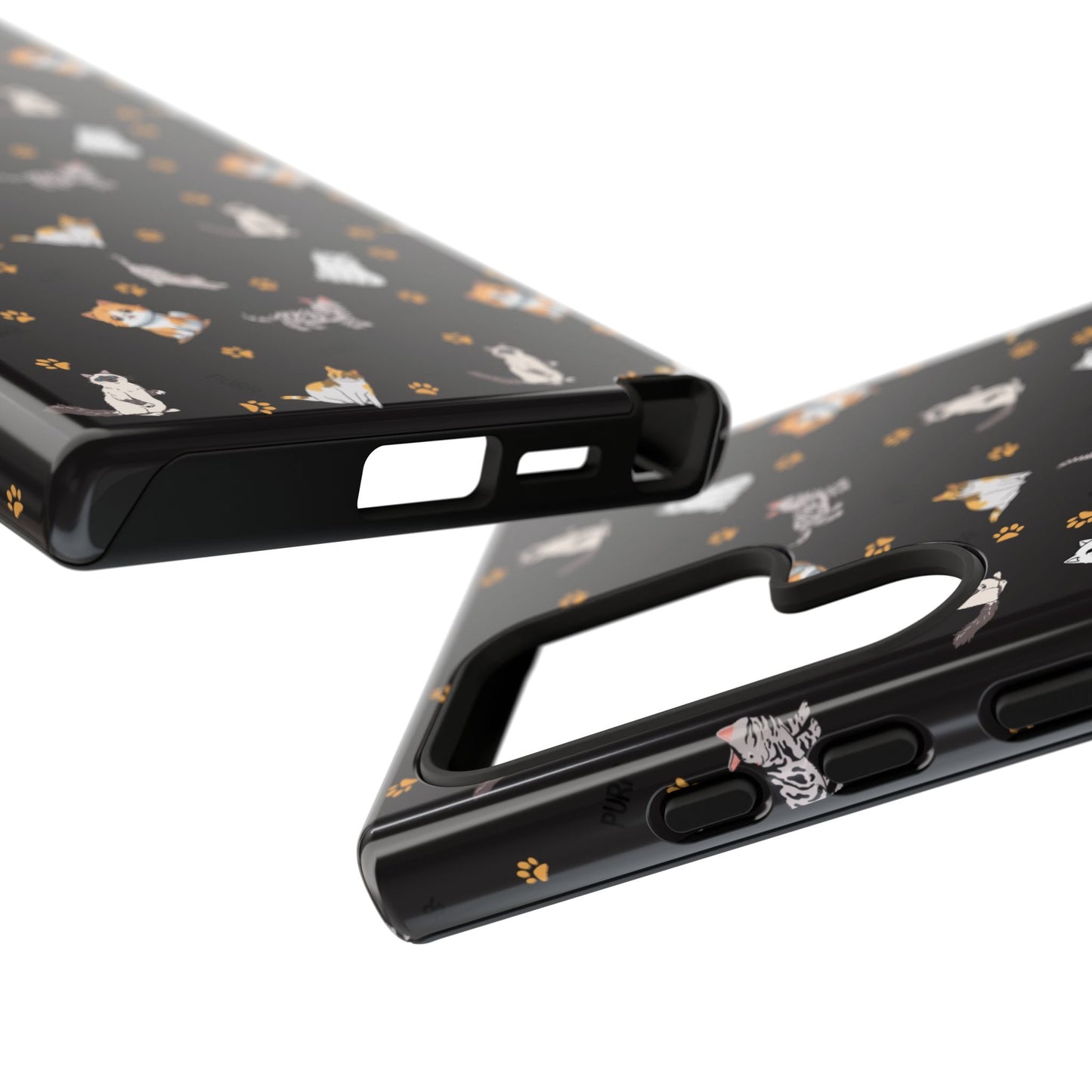 Durable Tough Phone Case, Stylish Glossy Finish, Trendy Cute Design, Everyday Protection for Smartphones