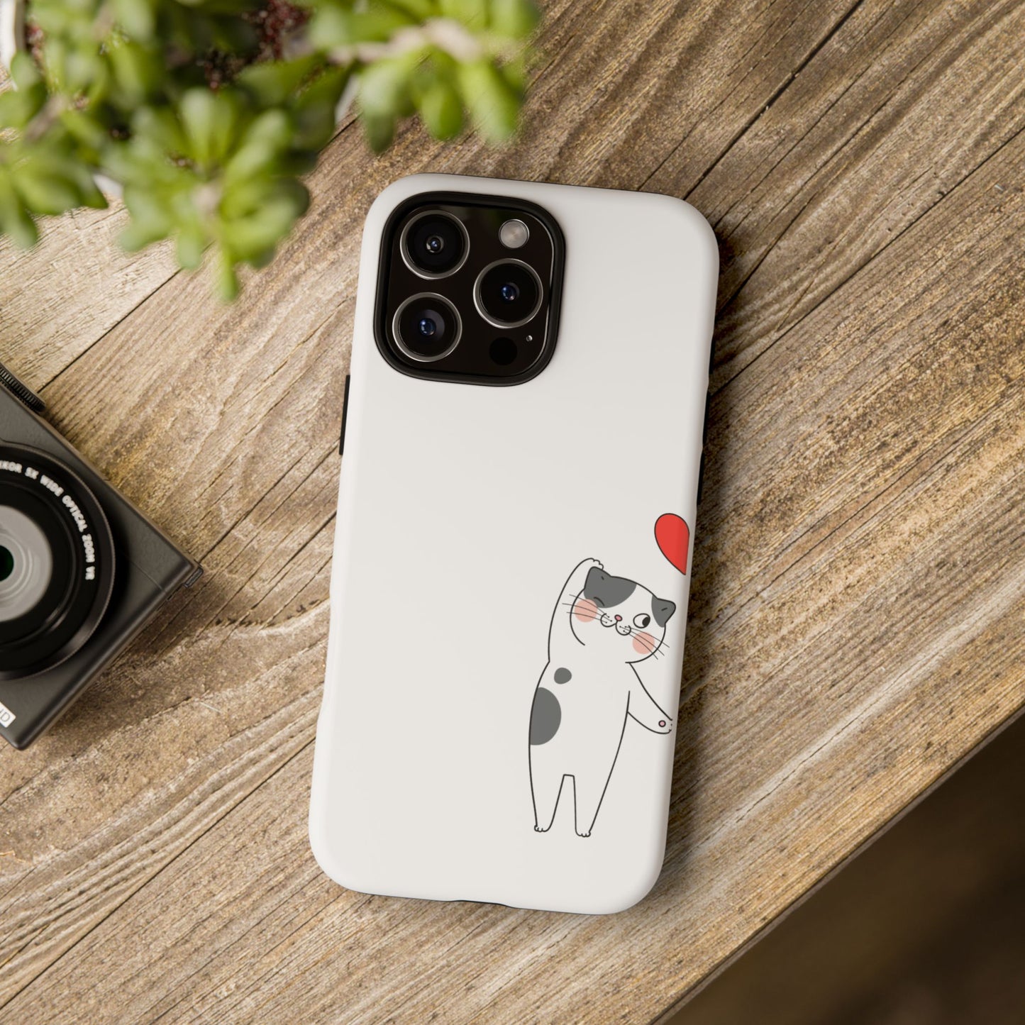 Tough Phone Case, Durable and Trendy Glossy Finish, Cute Stylish Design, Everyday Smartphone Protection
