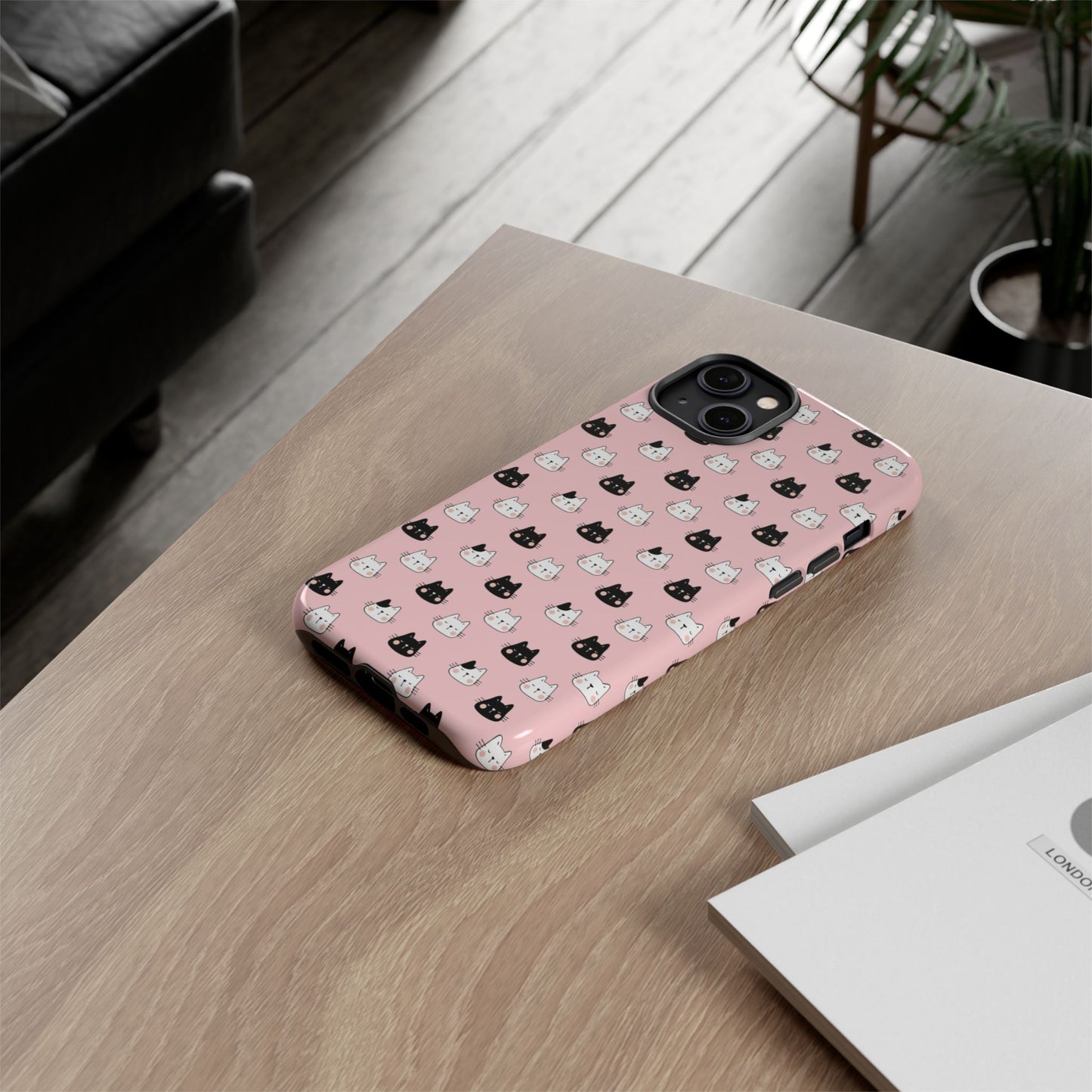 Durable Tough Phone Case, Glossy Fashionable Finish, Trendy and Cute, Stylish Everyday Cover, Smartphone Protection