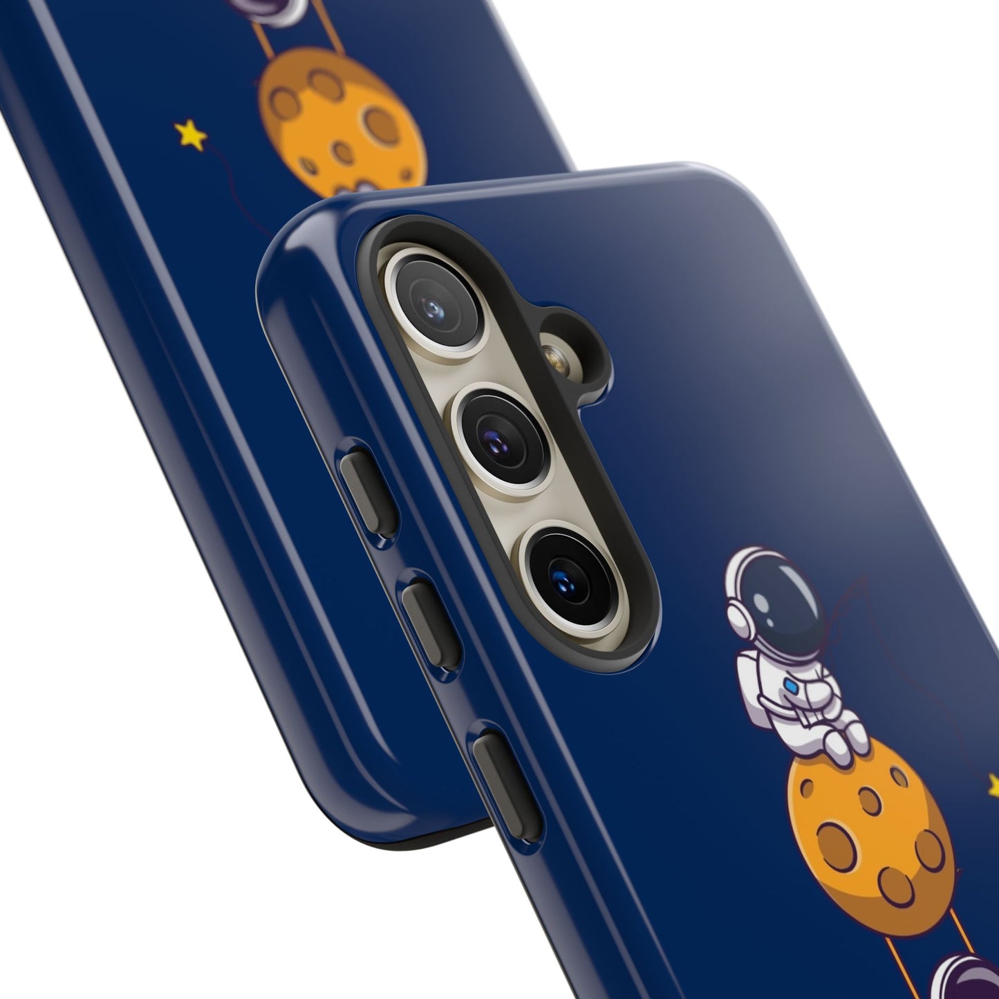 Astronaut Adventure Phone Case - Galaxy Design with Space Explorers