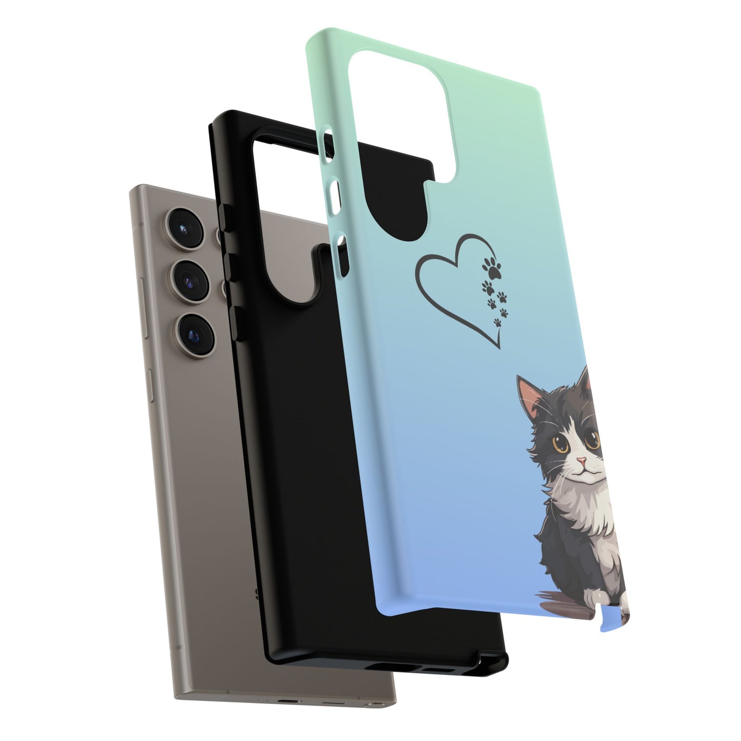 Tough Phone Case, Cute and Stylish Glossy Finish, Trendy Durable Design, Smartphone Protection