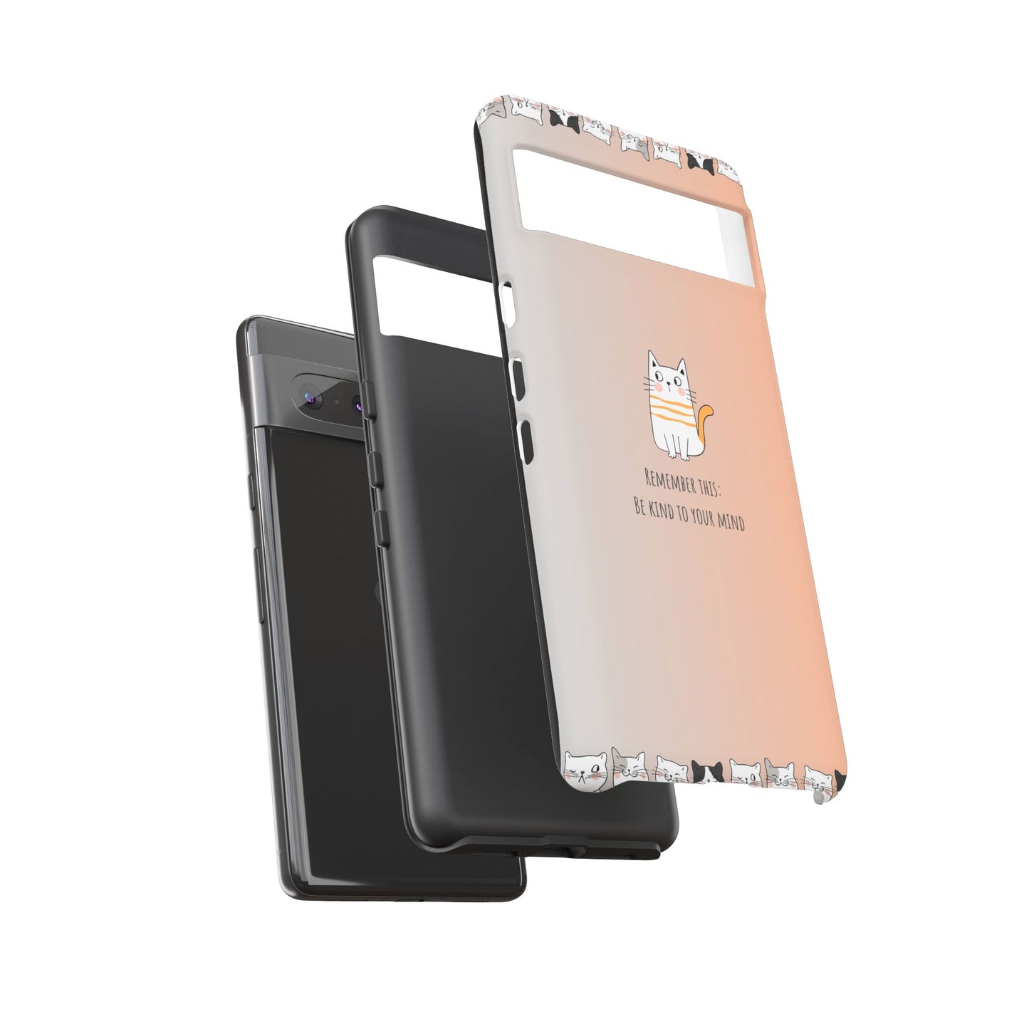 Durable Tough Phone Case, Cute Stylish Design, Glossy Trendy Cover for Smartphone Protection