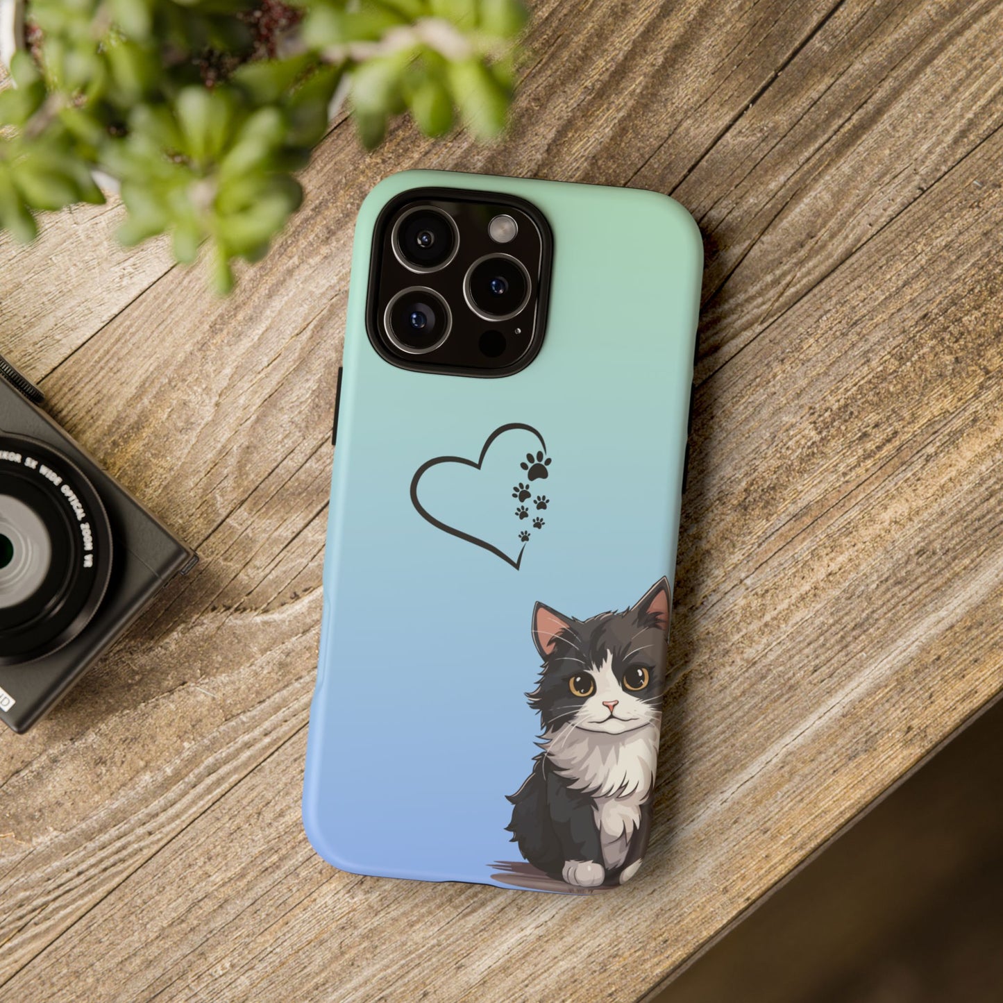 Tough Phone Case, Cute and Stylish Glossy Finish, Trendy Durable Design, Smartphone Protection