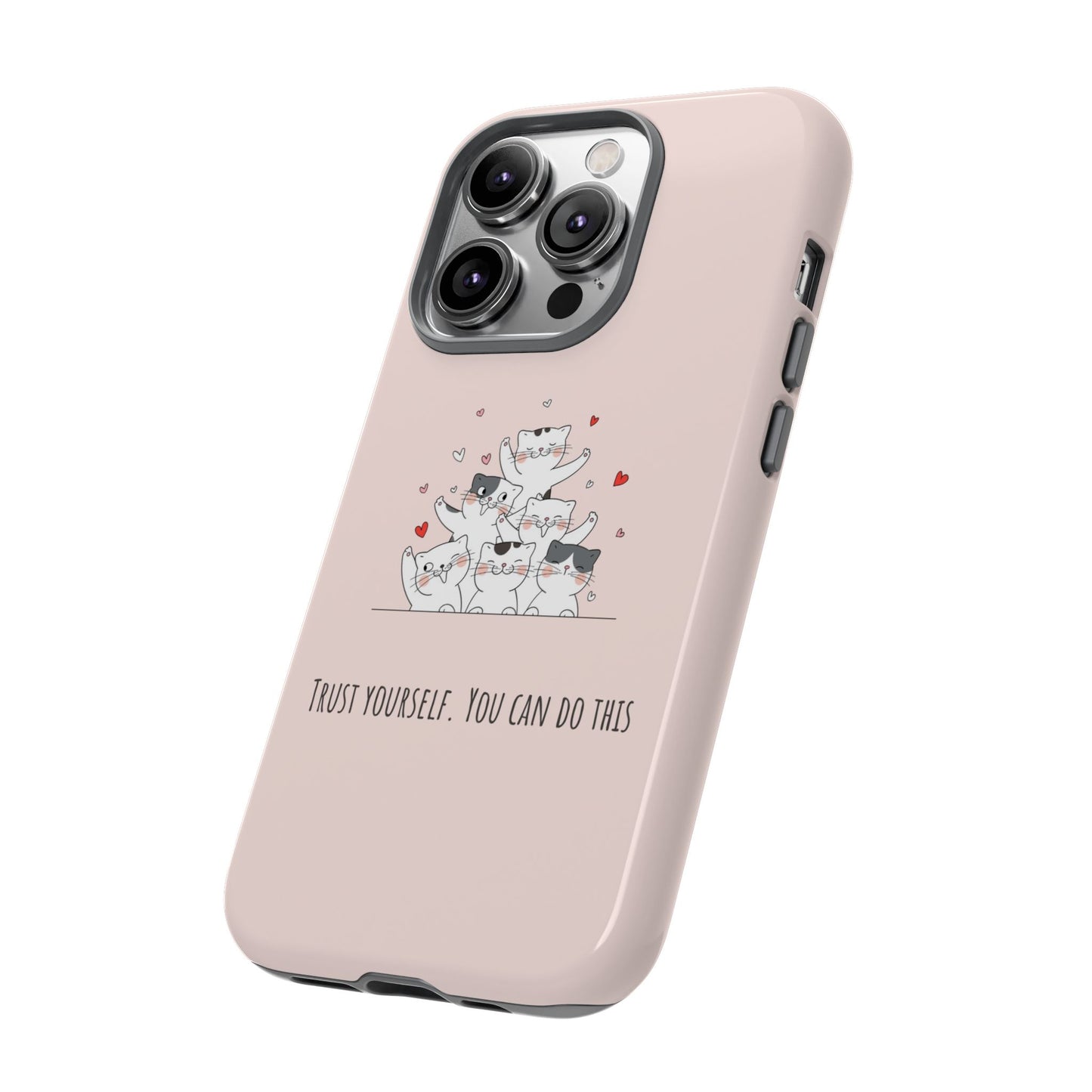 Tough Phone Case, Stylish Glossy Finish, Durable Design, Cute and Trendy Cover for Smartphones