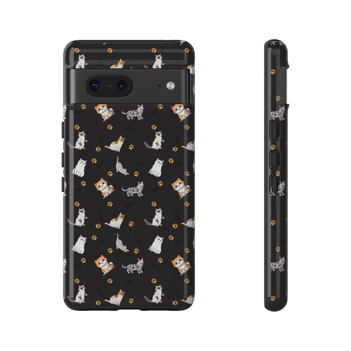 Durable Tough Phone Case, Stylish Glossy Finish, Trendy Cute Design, Everyday Protection for Smartphones