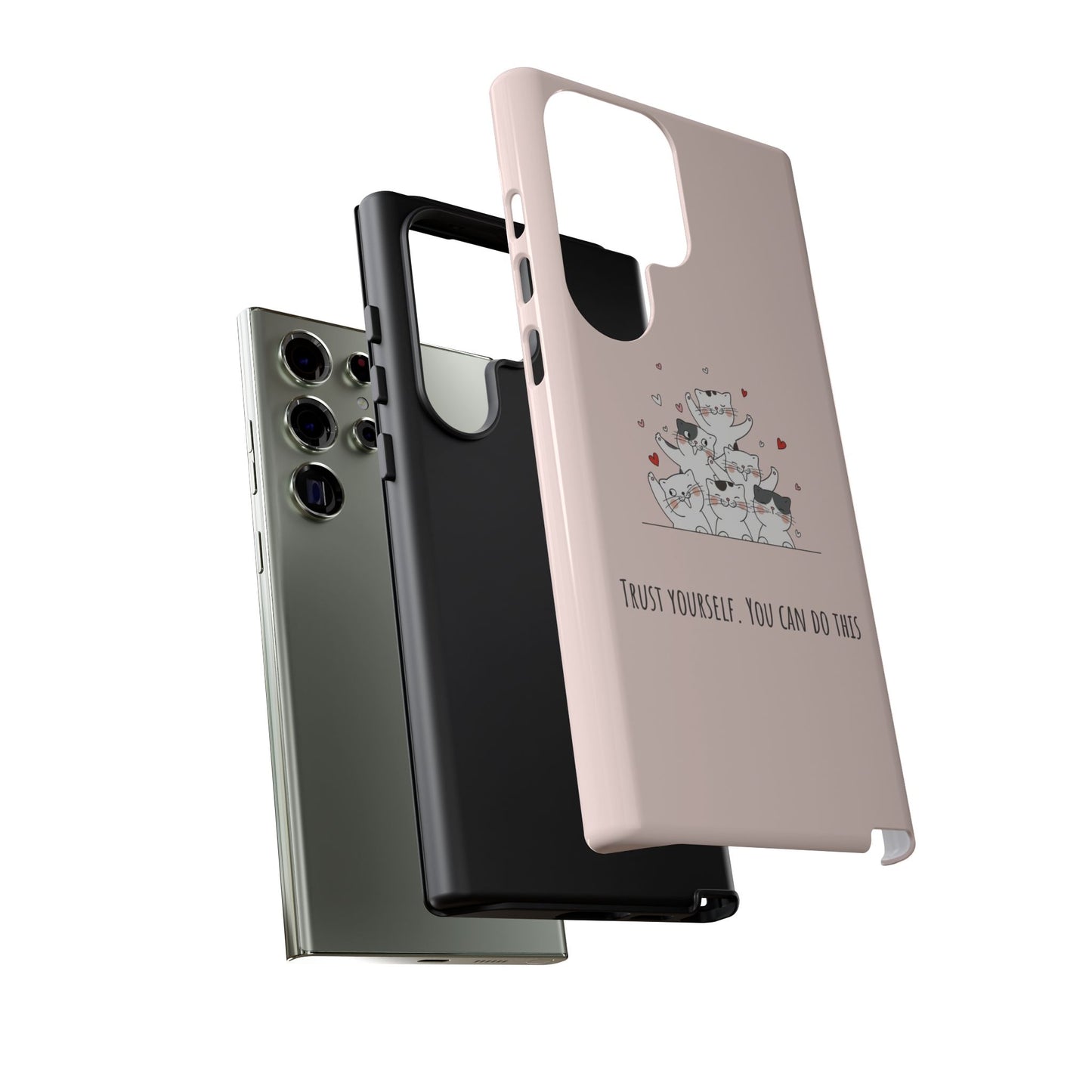 Tough Phone Case, Stylish Glossy Finish, Durable Design, Cute and Trendy Cover for Smartphones