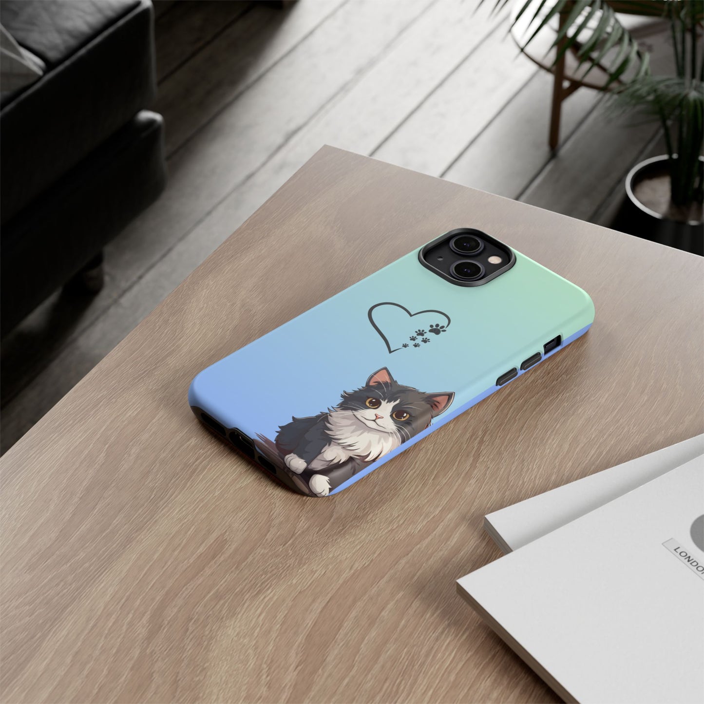 Tough Phone Case, Cute and Stylish Glossy Finish, Trendy Durable Design, Smartphone Protection