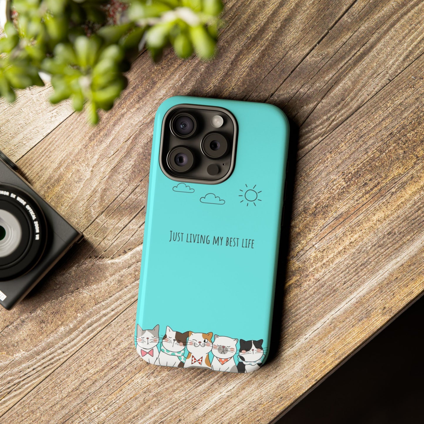 Durable Tough Phone Case, Stylish Trendy Glossy Finish, Cute Design for Smartphone Protection