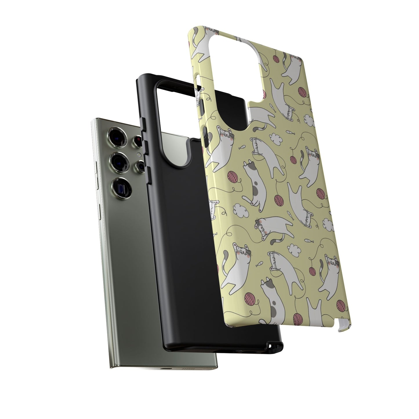 Durable Tough Phone Case, Cute Glossy Cover, Stylish and Trendy Smartphone Protection for Daily Use