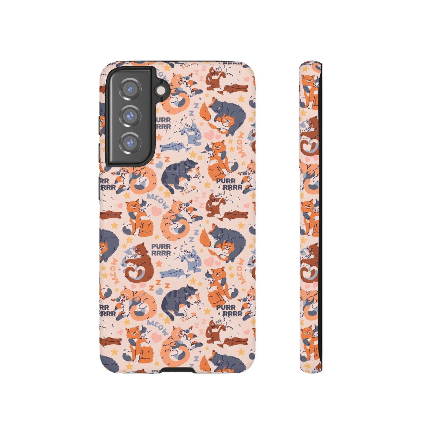 Durable Tough Phone Case, Trendy Cute Glossy Design, Stylish Smartphone Protection for Everyday Use
