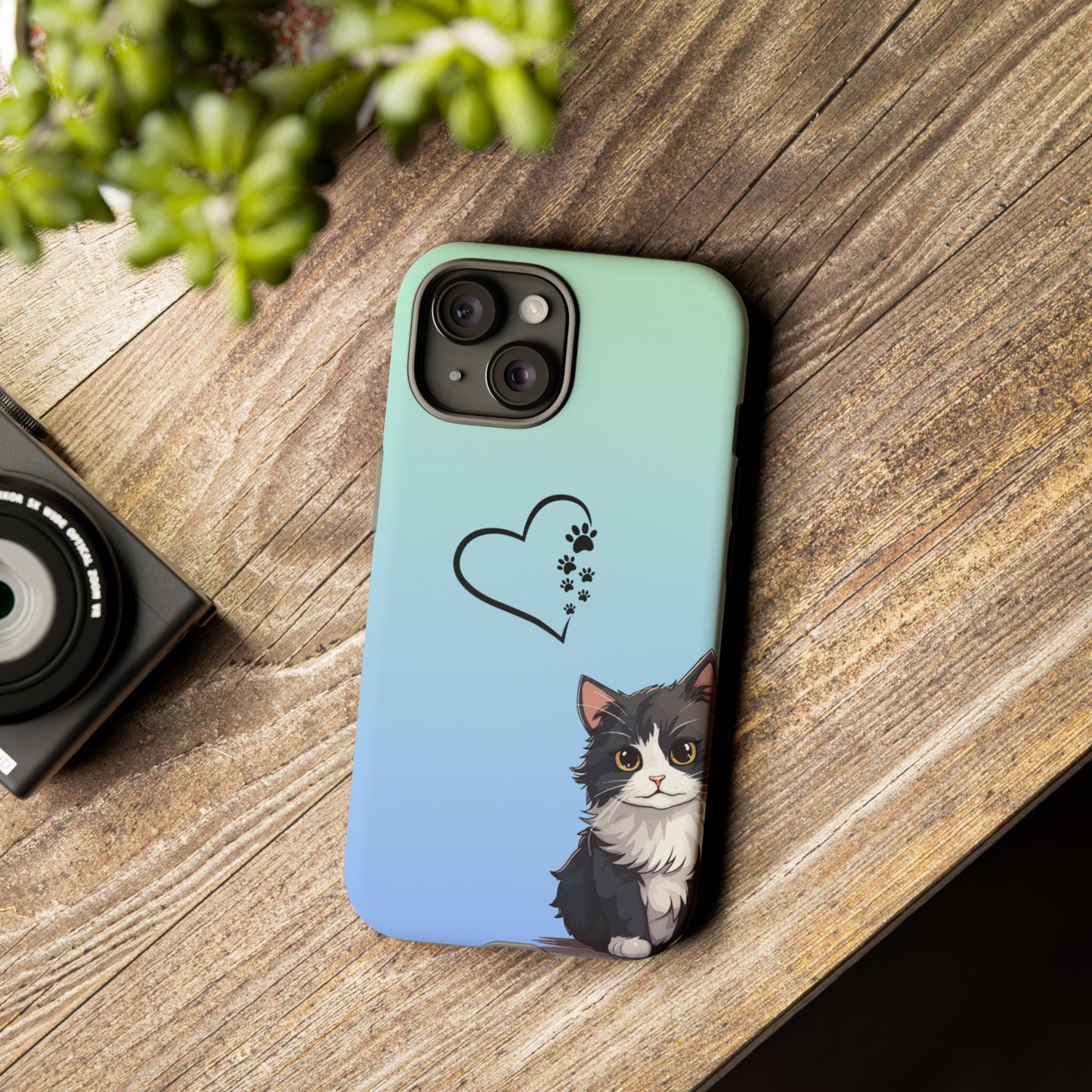 Tough Phone Case, Cute and Stylish Glossy Finish, Trendy Durable Design, Smartphone Protection
