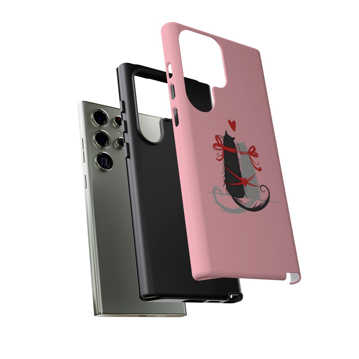 Cute Tough Phone Case, Trendy Glossy Finish, Durable and Fashionable, Stylish Everyday Cover, Smartphone Protection