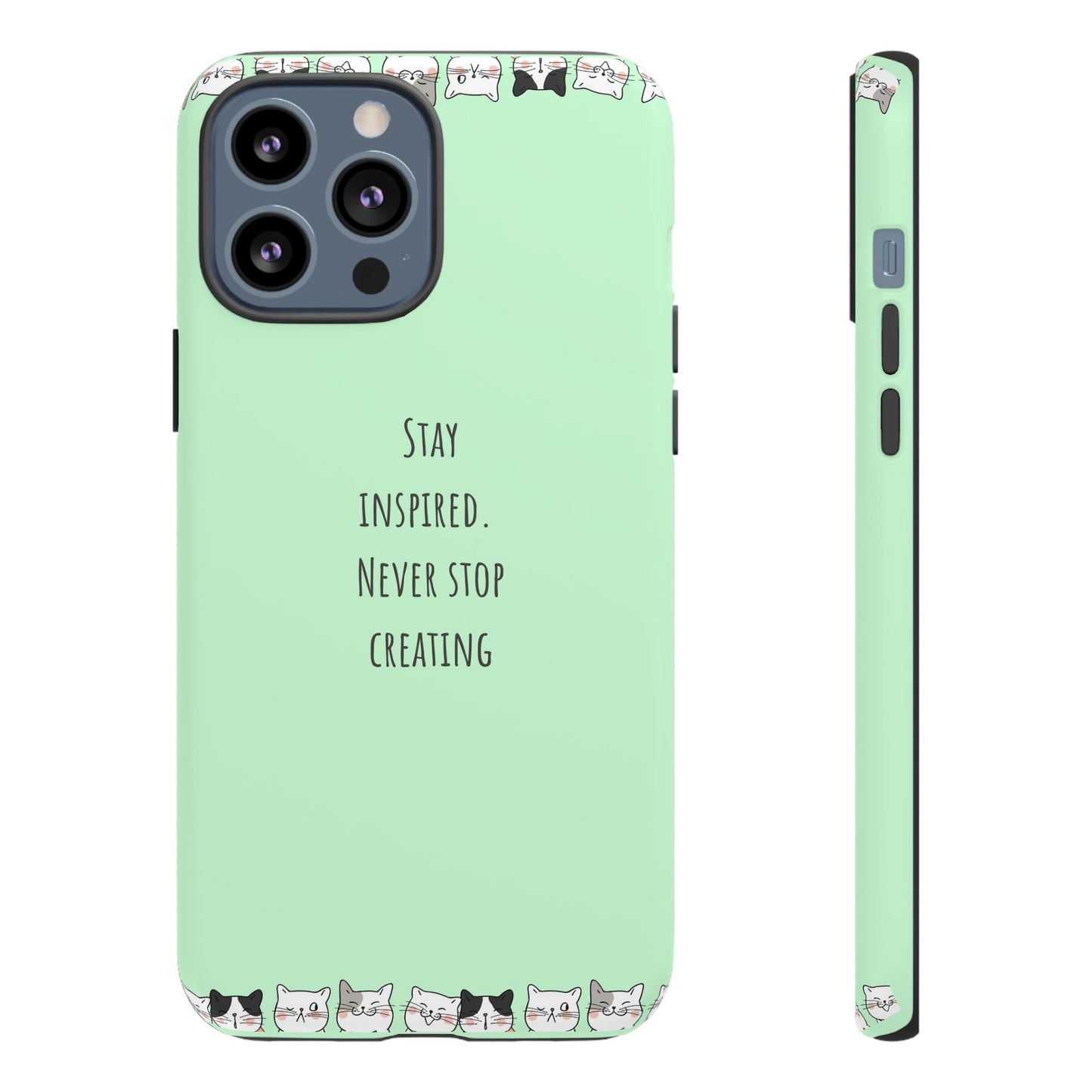 Tough Phone Case, Trendy Durable Glossy Finish, Stylish and Cute Smartphone Cover for Daily Use