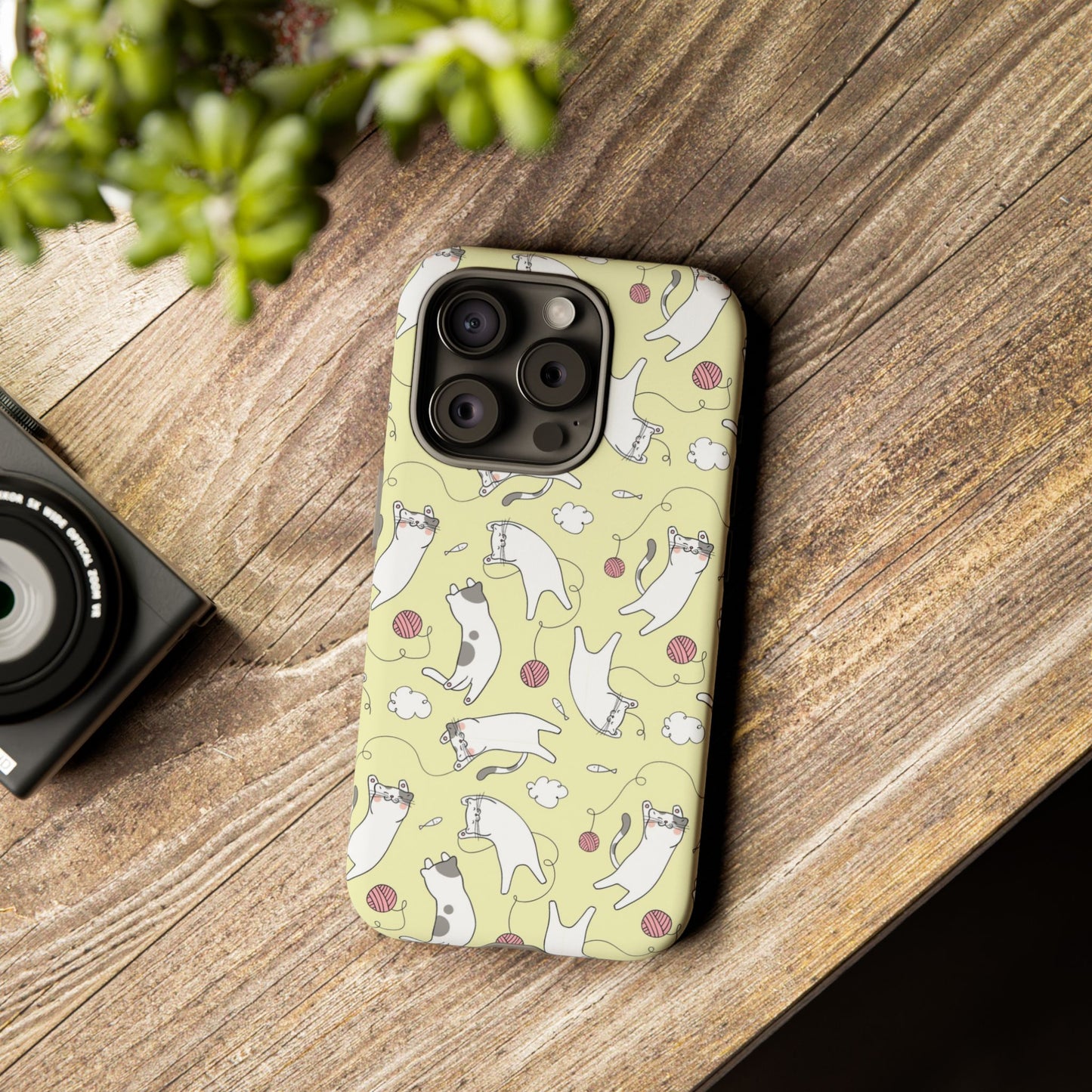 Durable Tough Phone Case, Cute Glossy Cover, Stylish and Trendy Smartphone Protection for Daily Use