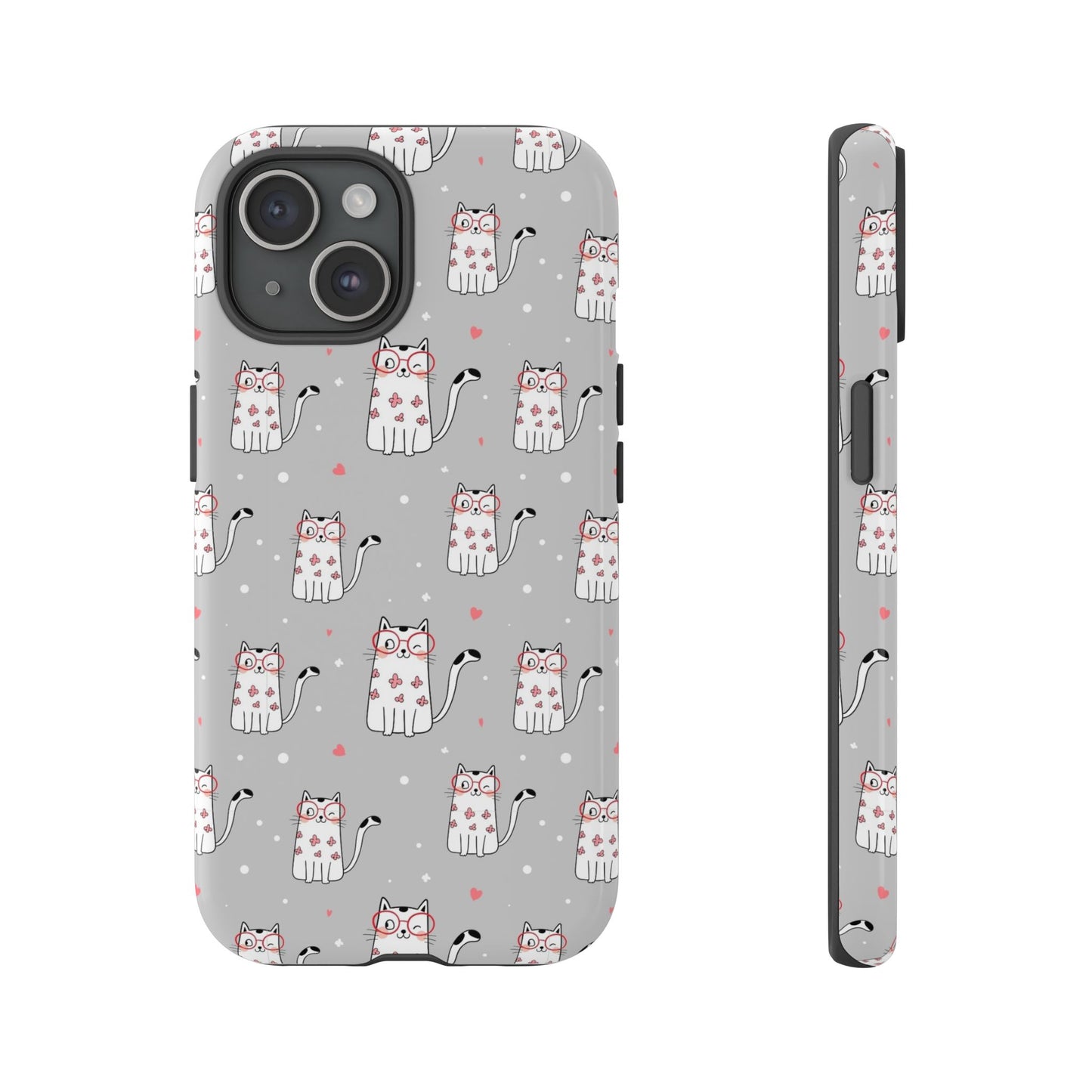 Durable Tough Phone Case, Stylish Glossy Cover, Trendy Cute Design, Perfect for Smartphone Use