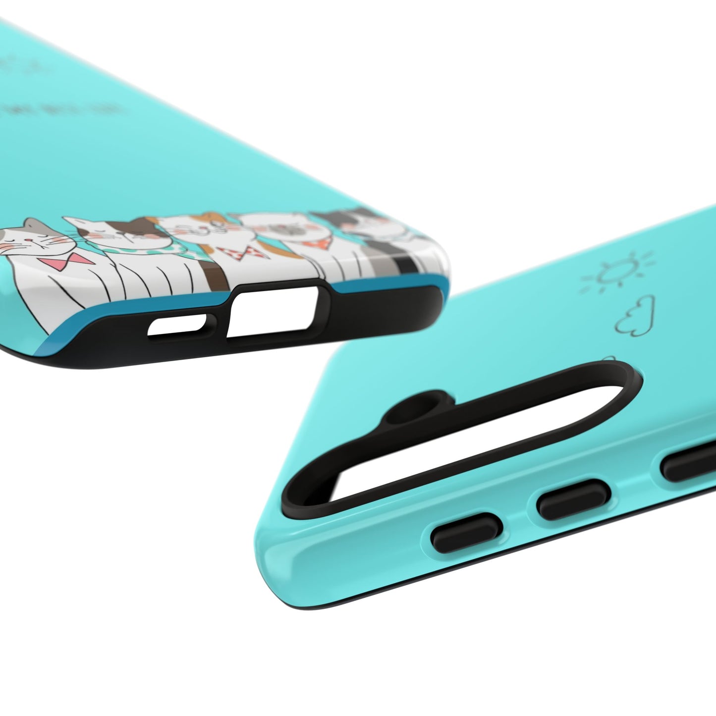 Durable Tough Phone Case, Stylish Trendy Glossy Finish, Cute Design for Smartphone Protection
