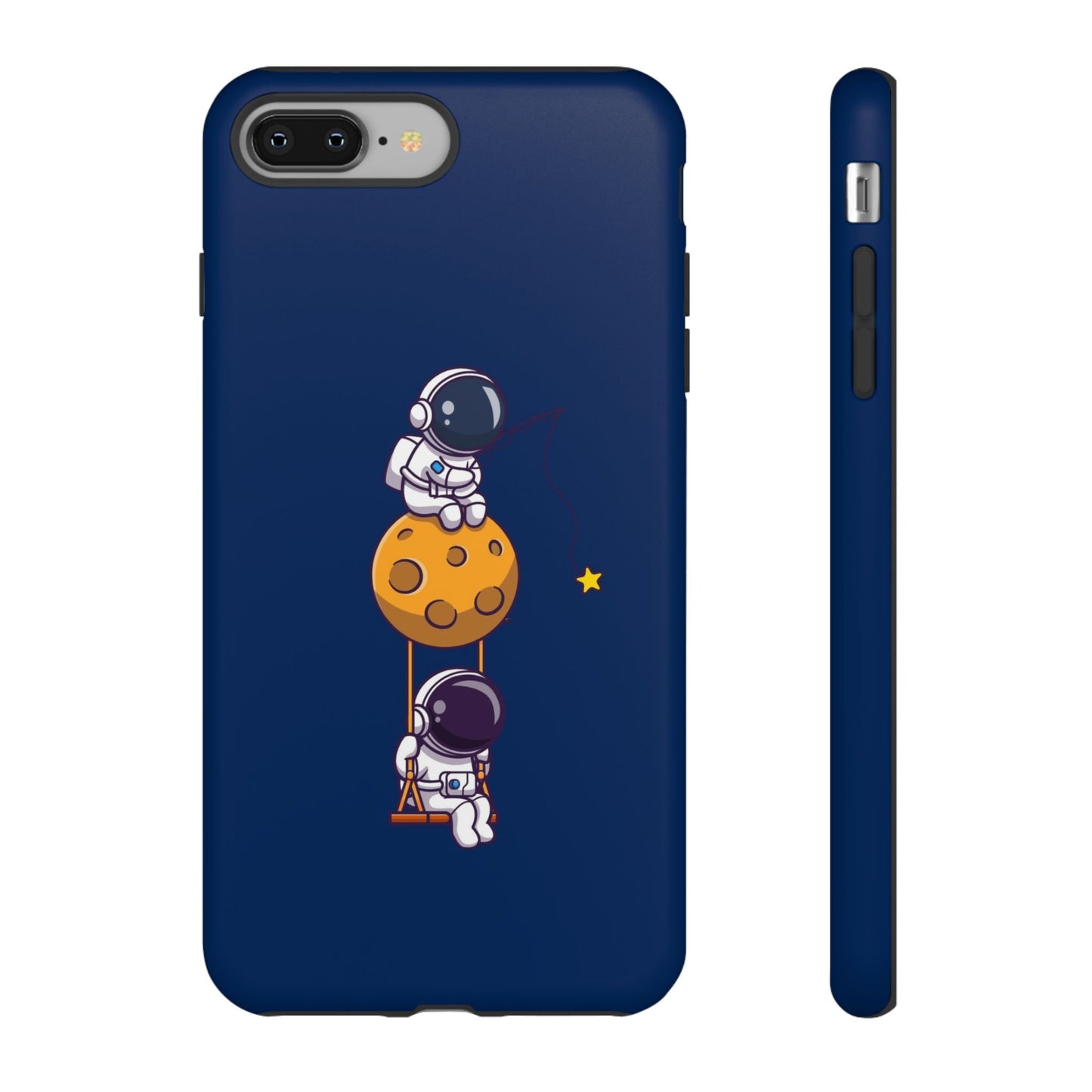 Astronaut Adventure Phone Case - Galaxy Design with Space Explorers