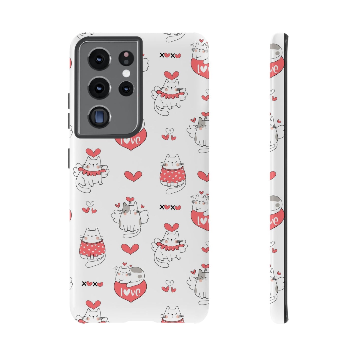Durable Tough Phone Case, Trendy Glossy Cover, Stylish Cute Design, Perfect for Smartphone Protection