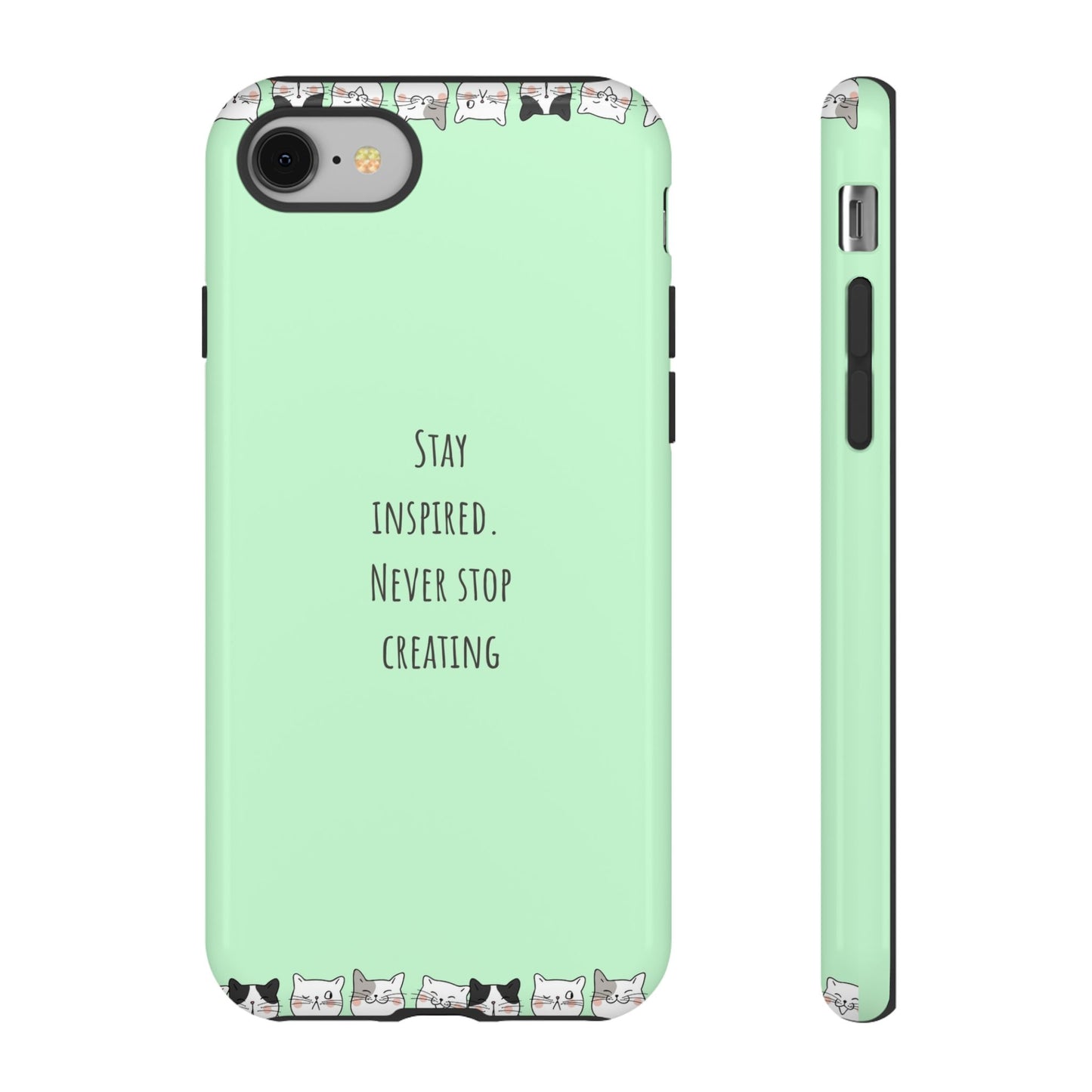 Tough Phone Case, Trendy Durable Glossy Finish, Stylish and Cute Smartphone Cover for Daily Use