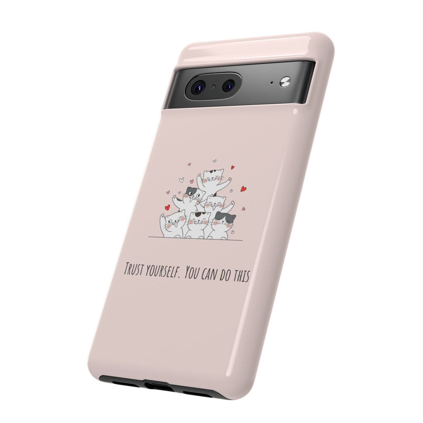Tough Phone Case, Stylish Glossy Finish, Durable Design, Cute and Trendy Cover for Smartphones
