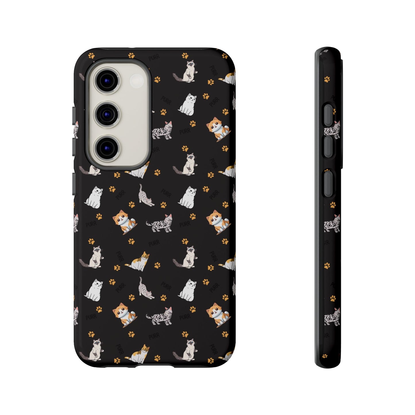 Durable Tough Phone Case, Stylish Glossy Finish, Trendy Cute Design, Everyday Protection for Smartphones