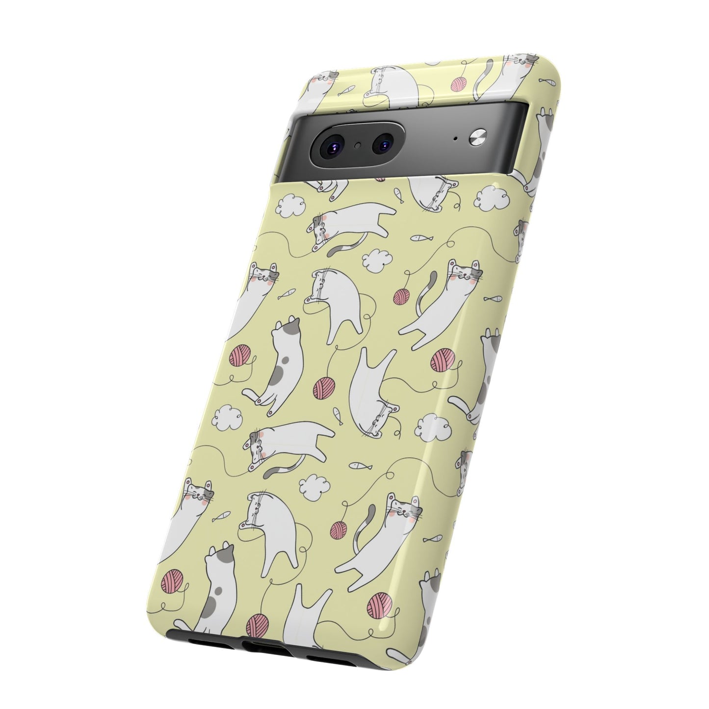 Durable Tough Phone Case, Cute Glossy Cover, Stylish and Trendy Smartphone Protection for Daily Use