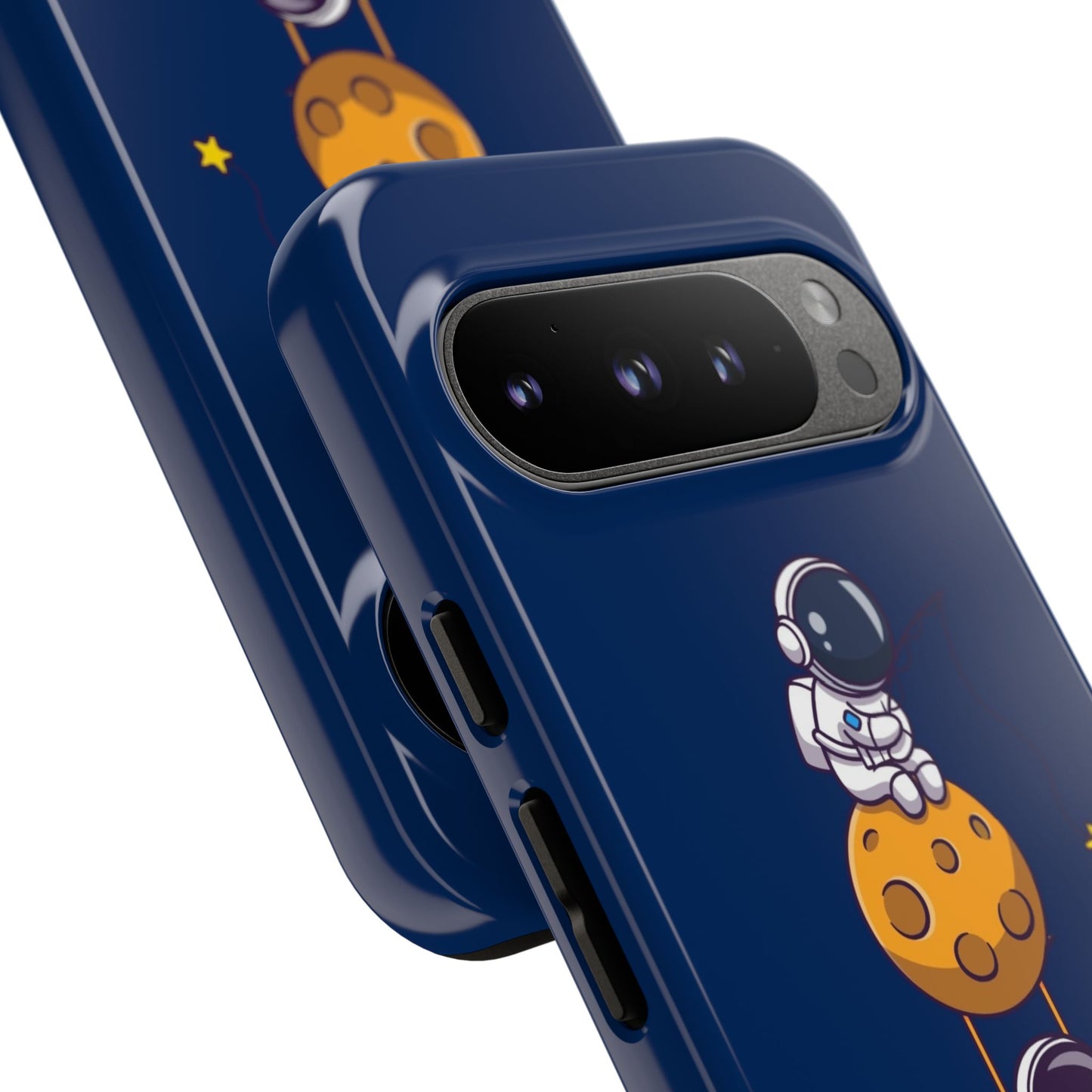 Astronaut Adventure Phone Case - Galaxy Design with Space Explorers