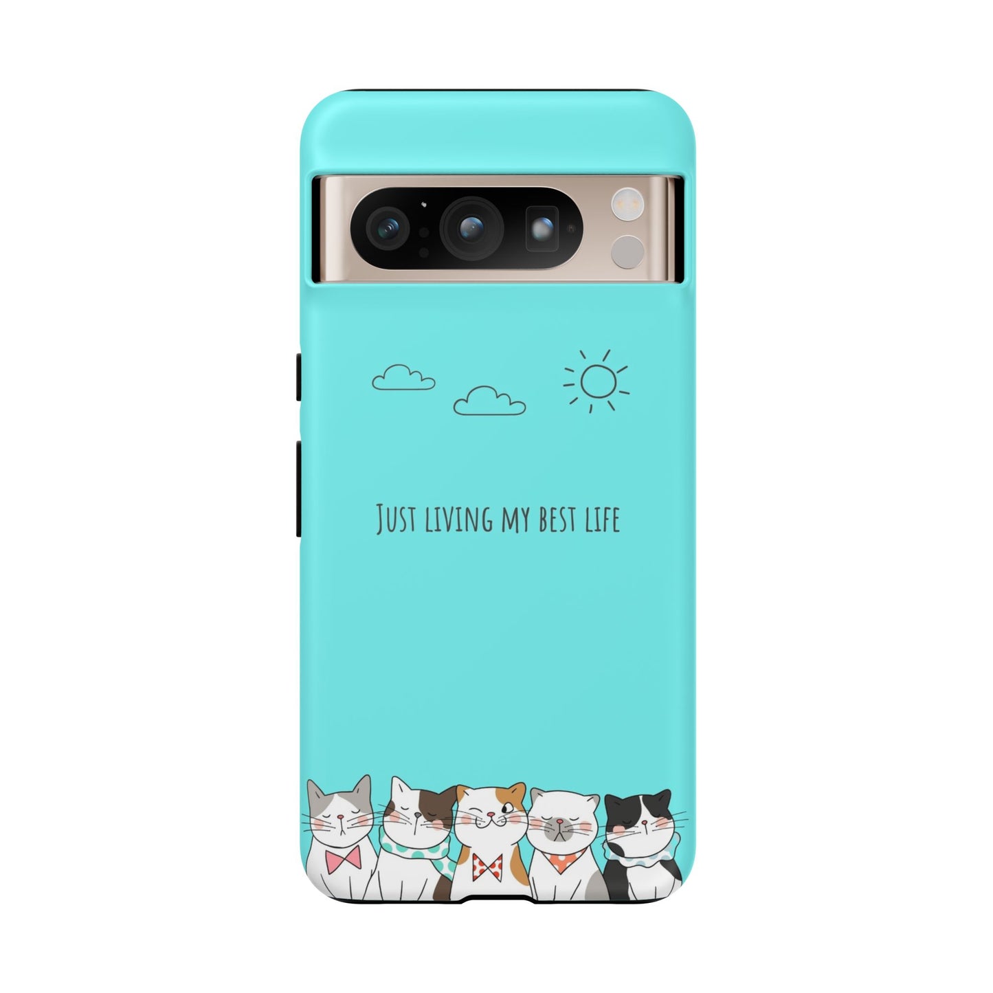 Durable Tough Phone Case, Stylish Trendy Glossy Finish, Cute Design for Smartphone Protection