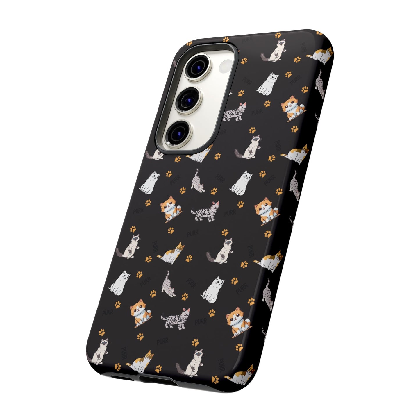 Durable Tough Phone Case, Stylish Glossy Finish, Trendy Cute Design, Everyday Protection for Smartphones