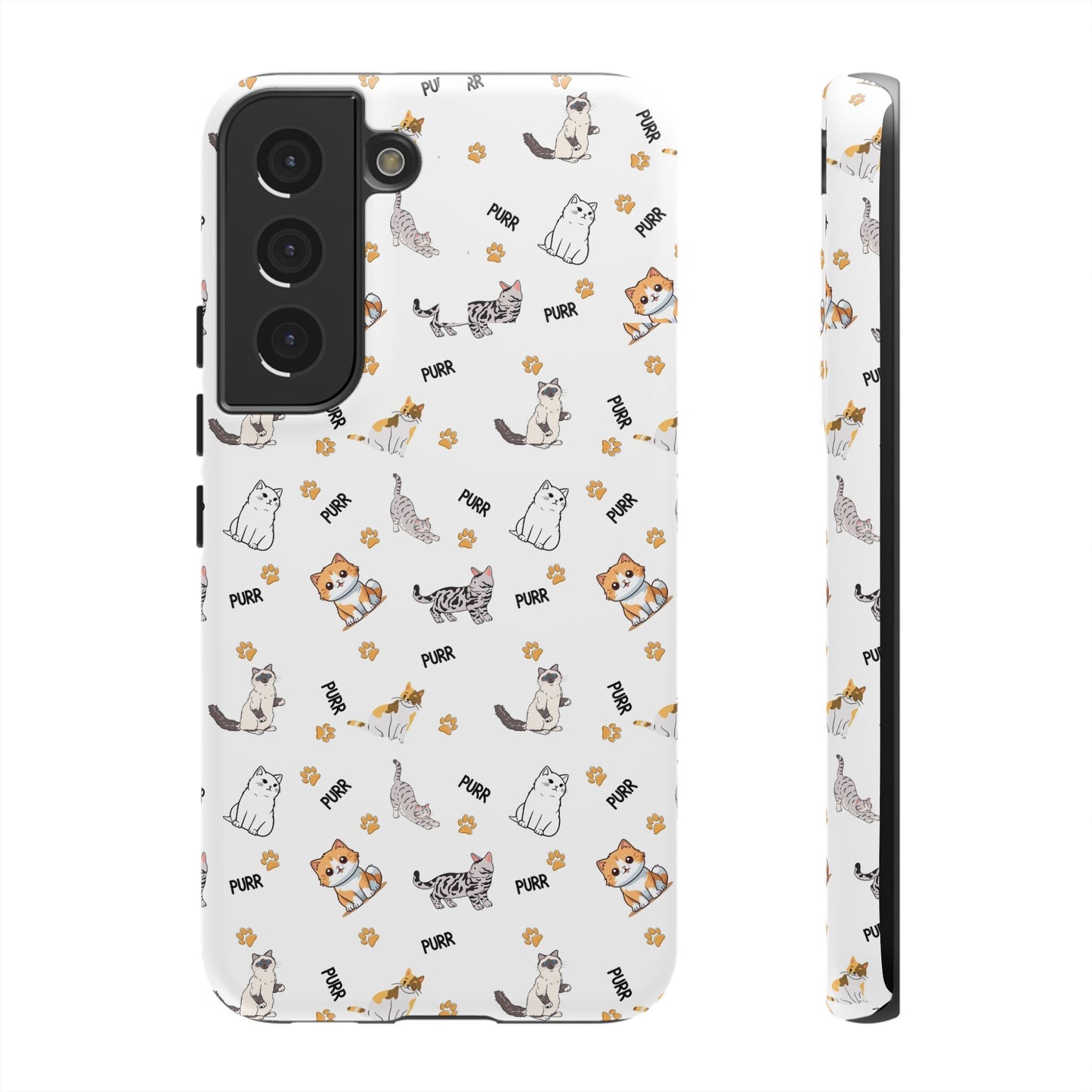 Tough Phone Case, Glossy Finish, Trendy and Cute, Durable Smartphone Protection for Daily Us
