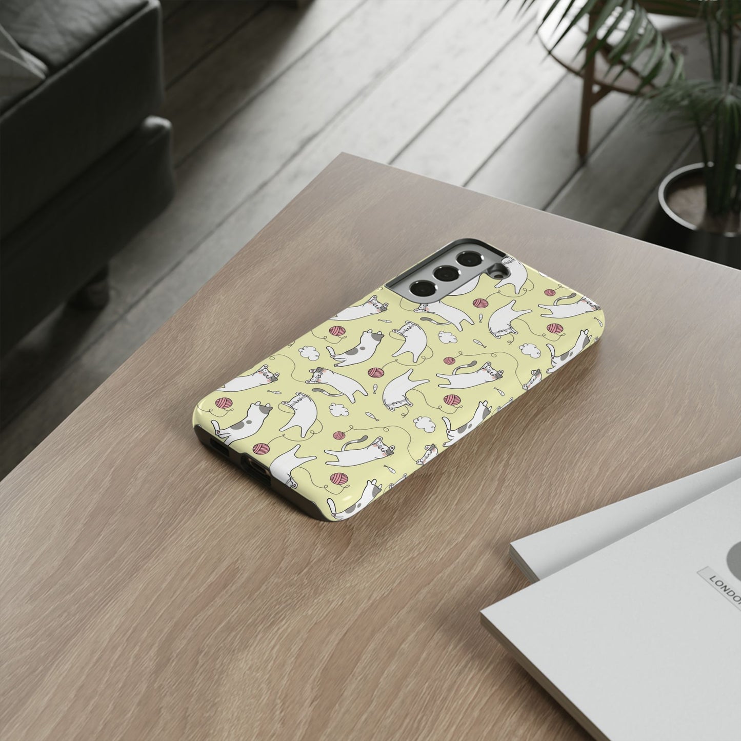 Durable Tough Phone Case, Cute Glossy Cover, Stylish and Trendy Smartphone Protection for Daily Use