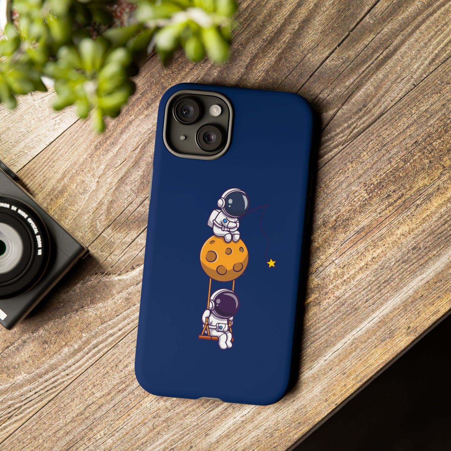 Astronaut Adventure Phone Case - Galaxy Design with Space Explorers