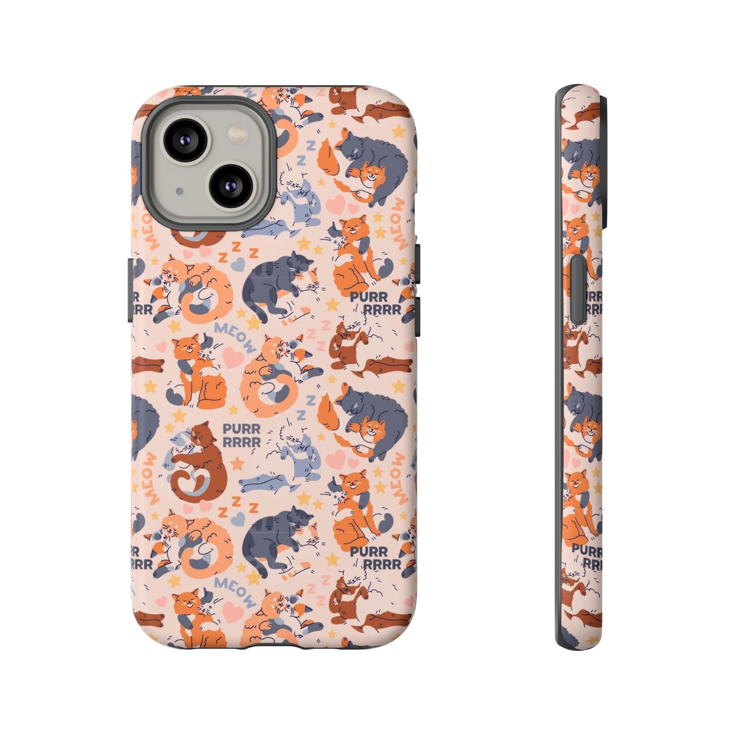 Durable Tough Phone Case, Trendy Cute Glossy Design, Stylish Smartphone Protection for Everyday Use