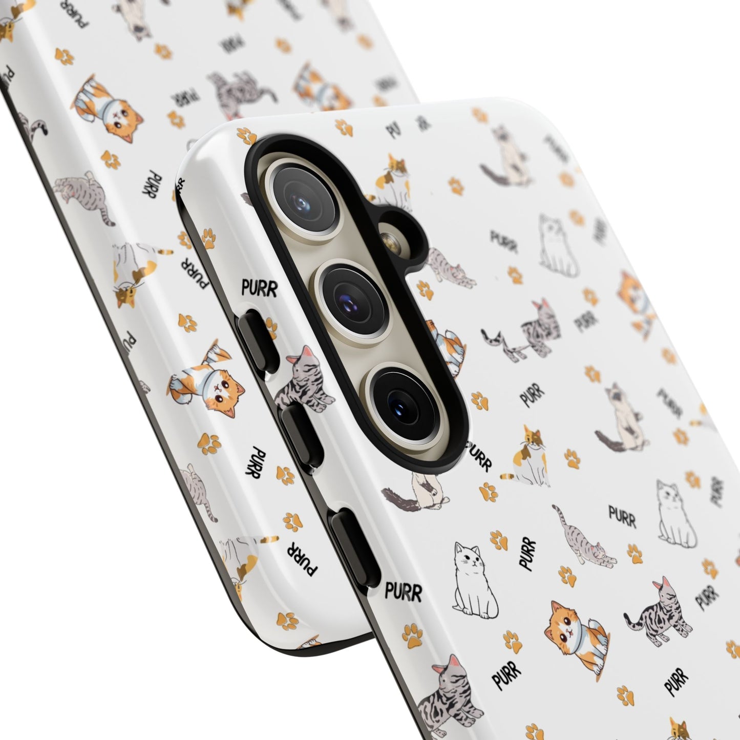 Tough Phone Case, Glossy Finish, Trendy and Cute, Durable Smartphone Protection for Daily Us