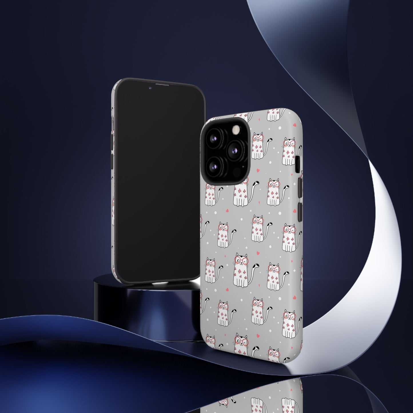 Durable Tough Phone Case, Stylish Glossy Cover, Trendy Cute Design, Perfect for Smartphone Use