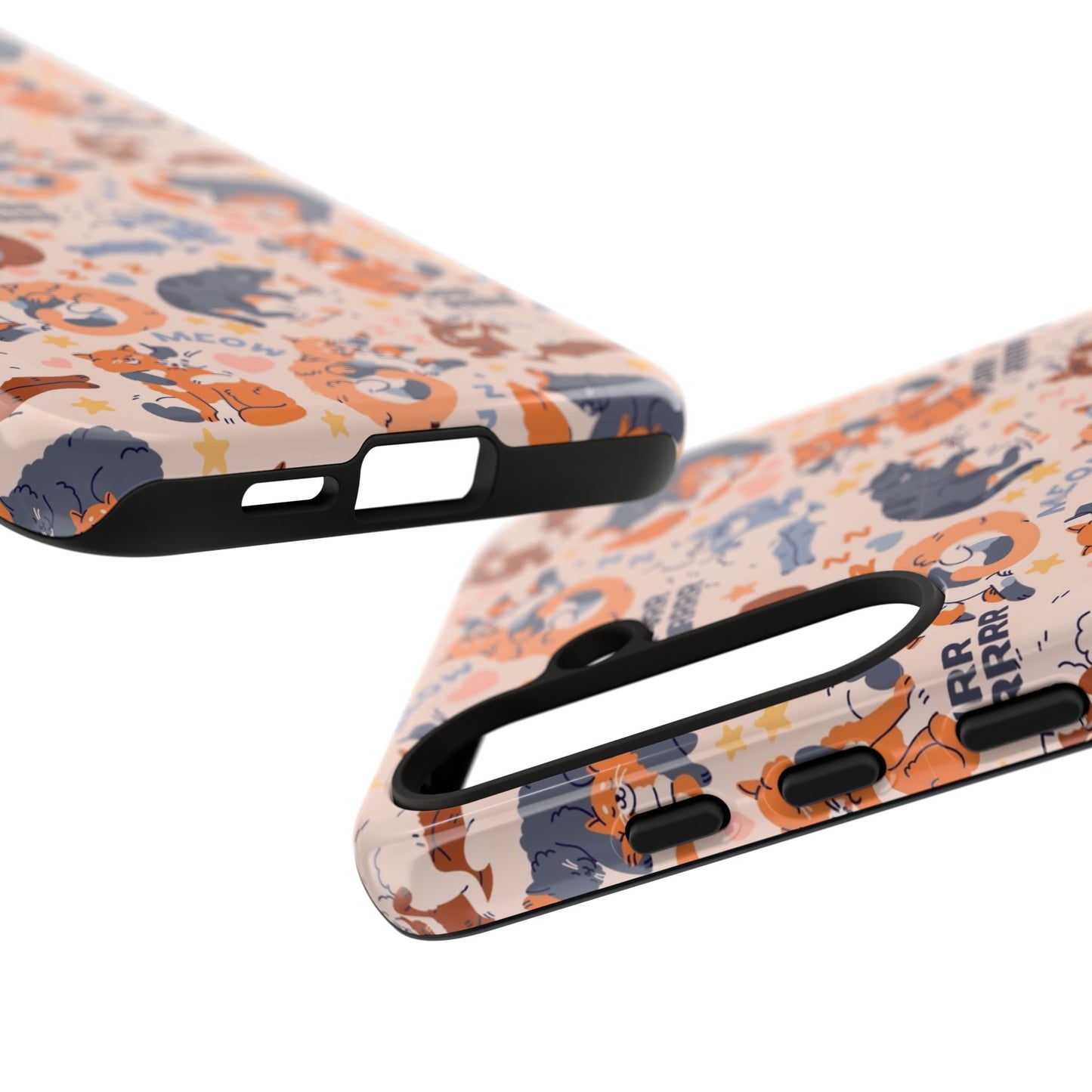 Durable Tough Phone Case, Trendy Cute Glossy Design, Stylish Smartphone Protection for Everyday Use