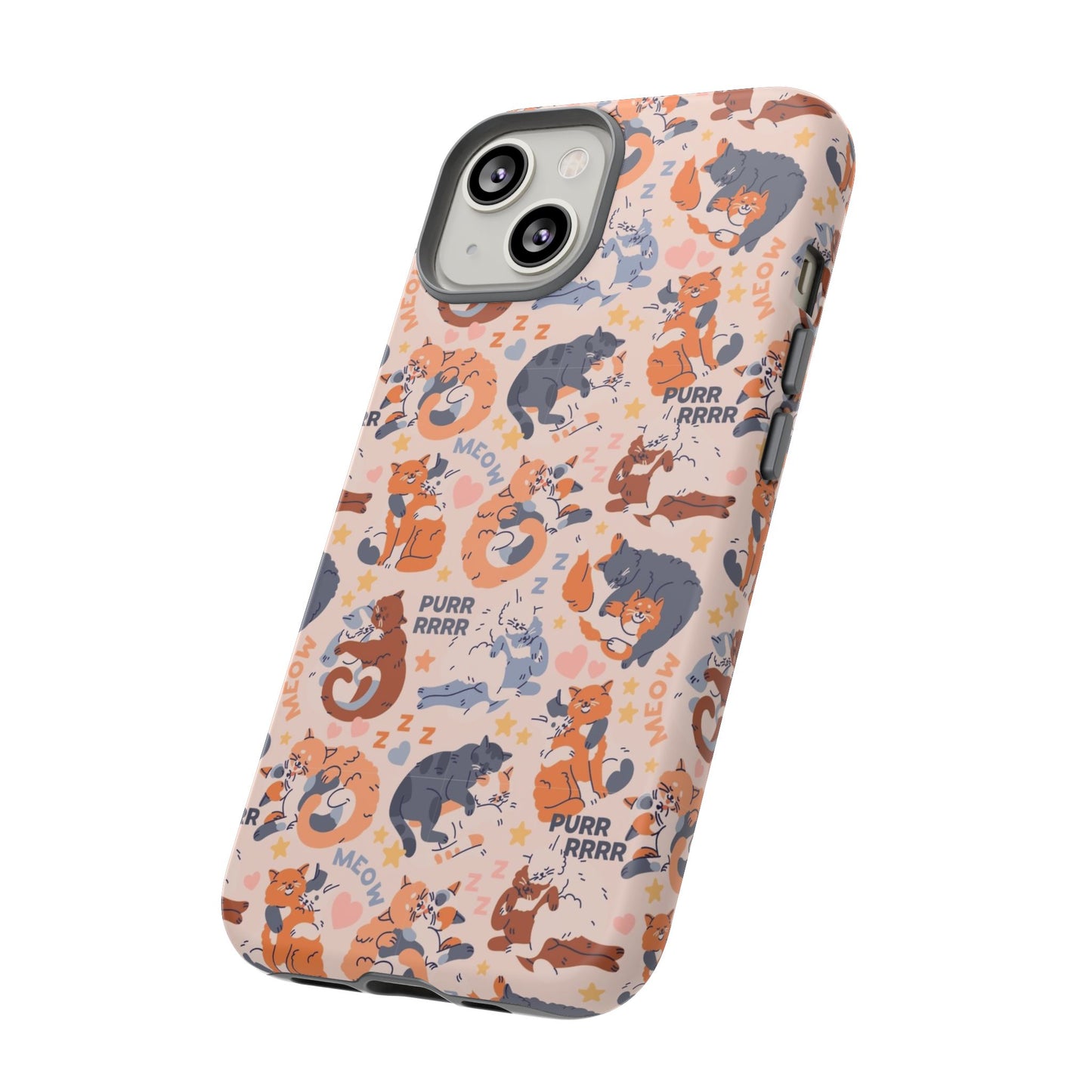 Durable Tough Phone Case, Trendy Cute Glossy Design, Stylish Smartphone Protection for Everyday Use