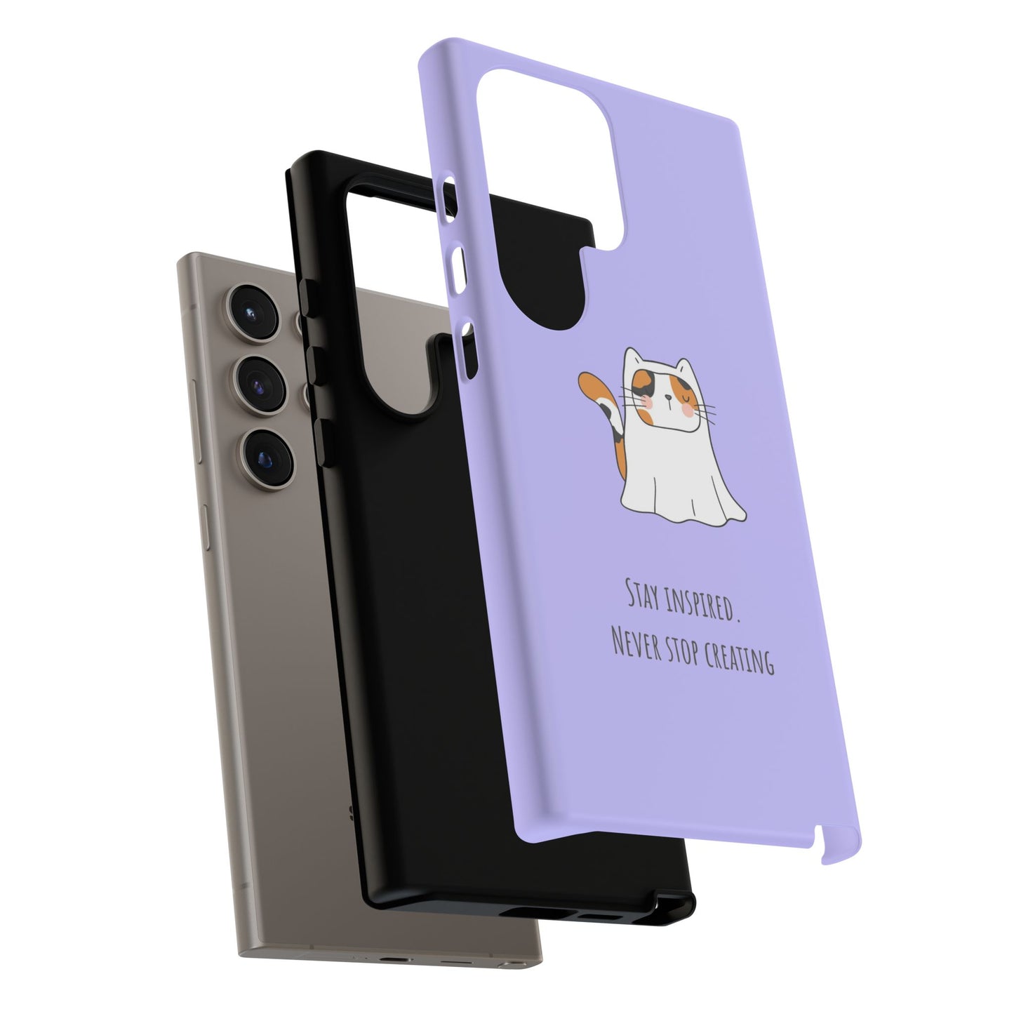 Tough Phone Case, Stylish and Durable Glossy Finish, Trendy Cute Cover for Smartphones