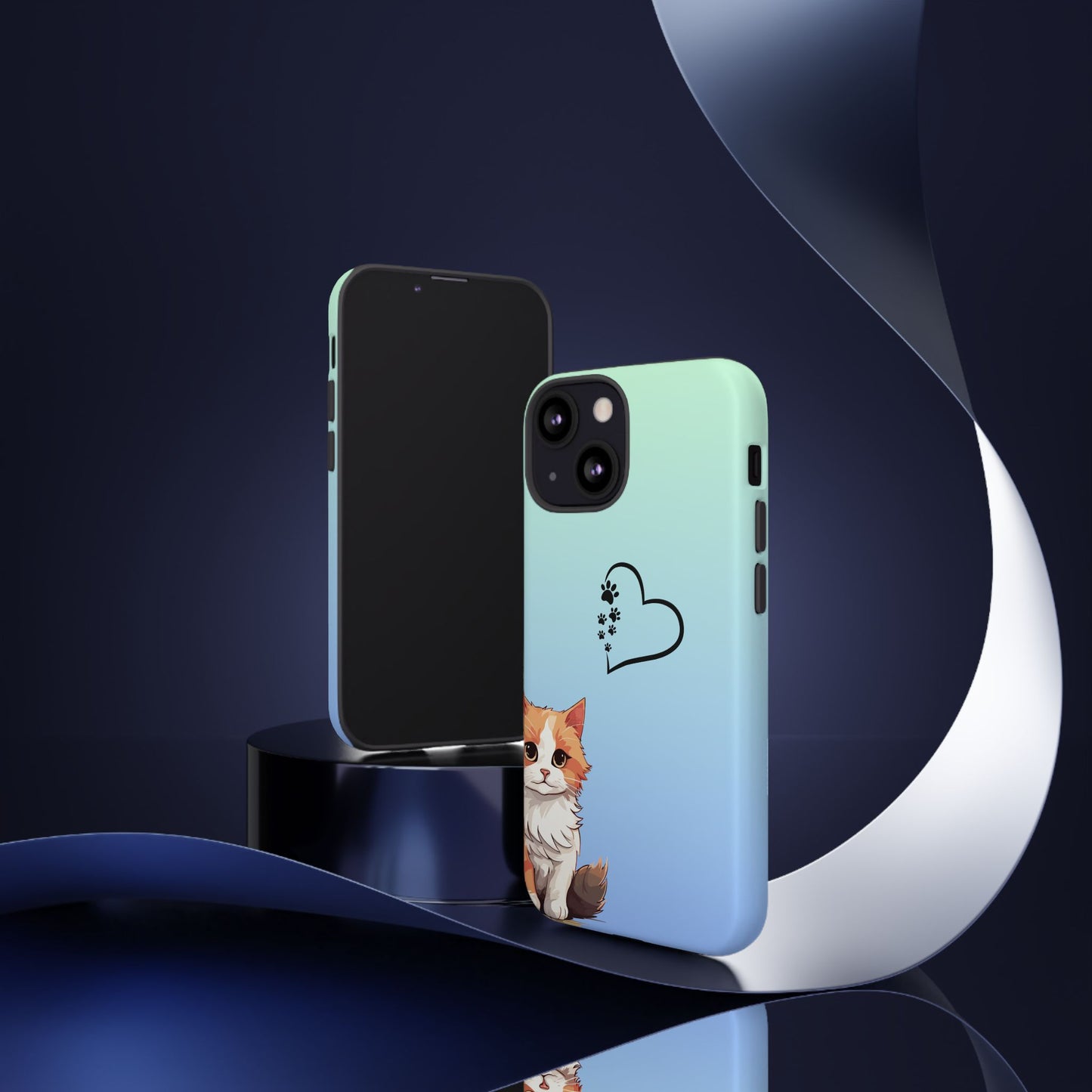 Trendy Tough Phone Case, Glossy Finish, Durable and Stylish, Cute Design for Smartphone Protection