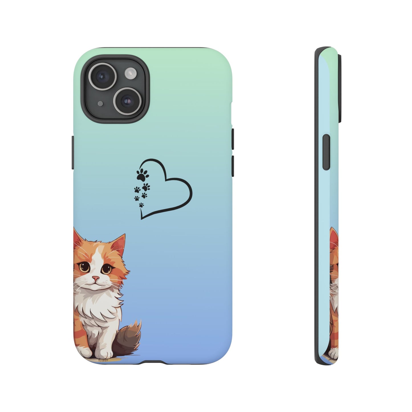 Trendy Tough Phone Case, Glossy Finish, Durable and Stylish, Cute Design for Smartphone Protection