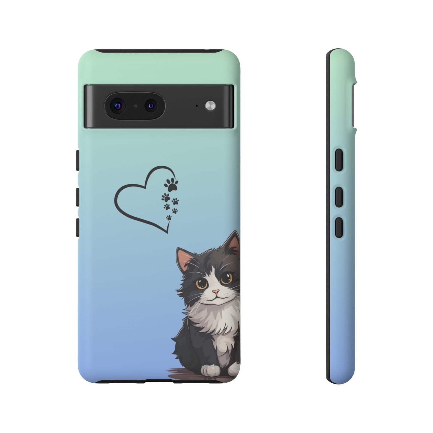 Tough Phone Case, Cute and Stylish Glossy Finish, Trendy Durable Design, Smartphone Protection