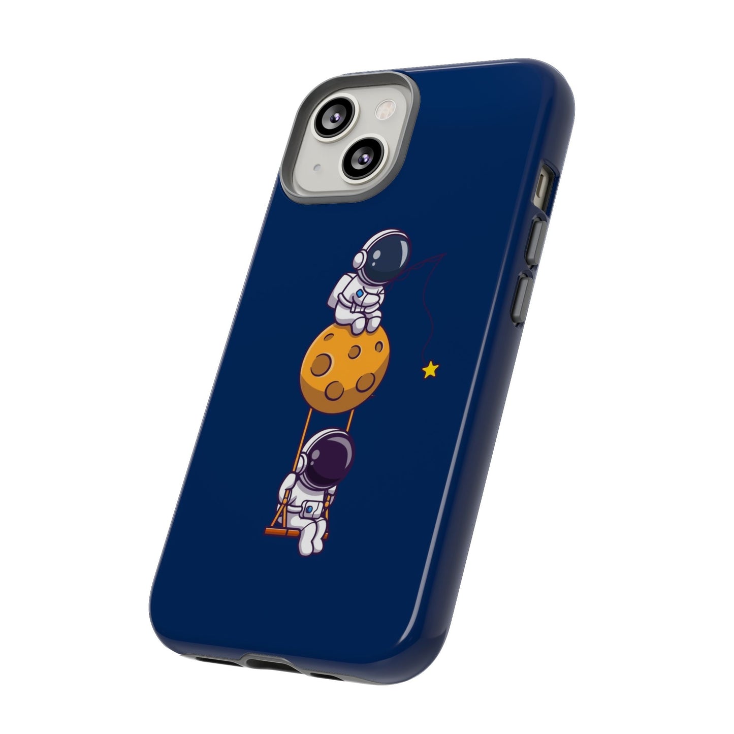 Astronaut Adventure Phone Case - Galaxy Design with Space Explorers
