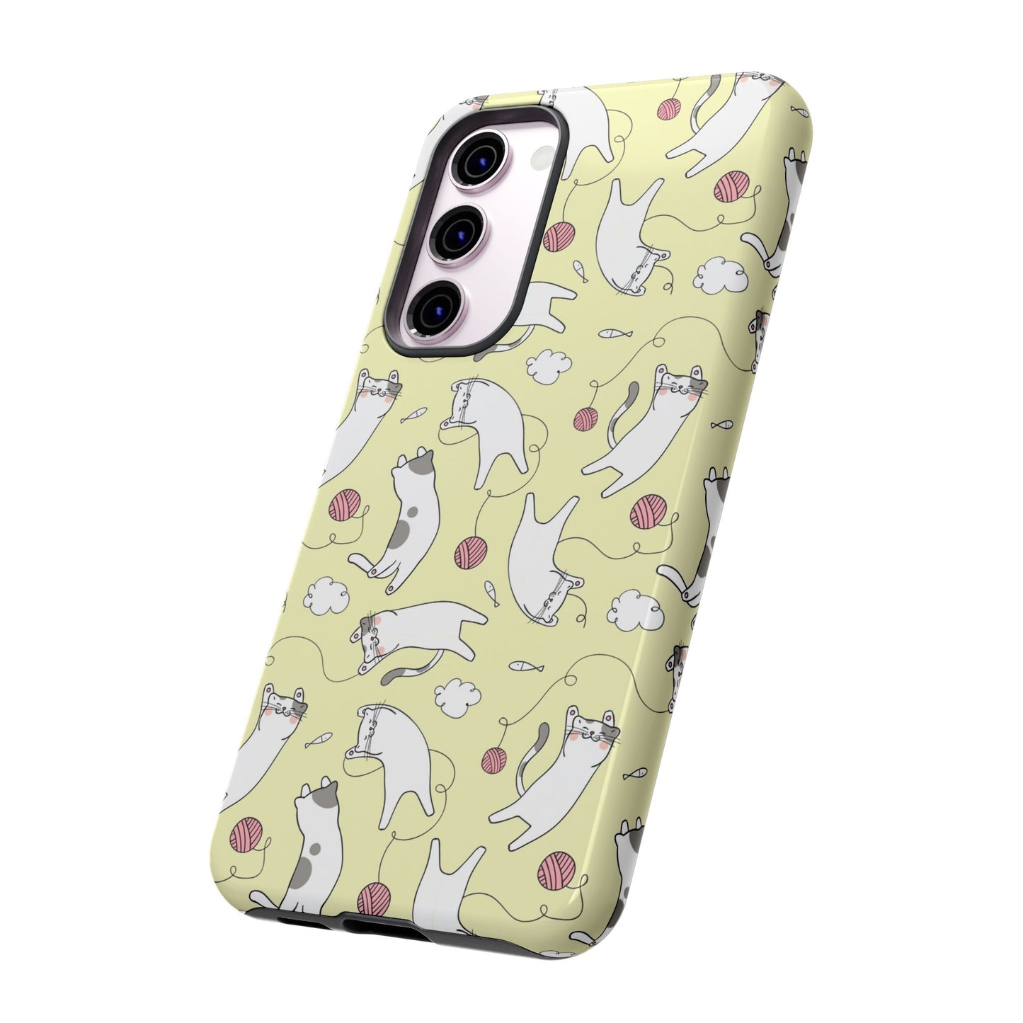 Durable Tough Phone Case, Cute Glossy Cover, Stylish and Trendy Smartphone Protection for Daily Use