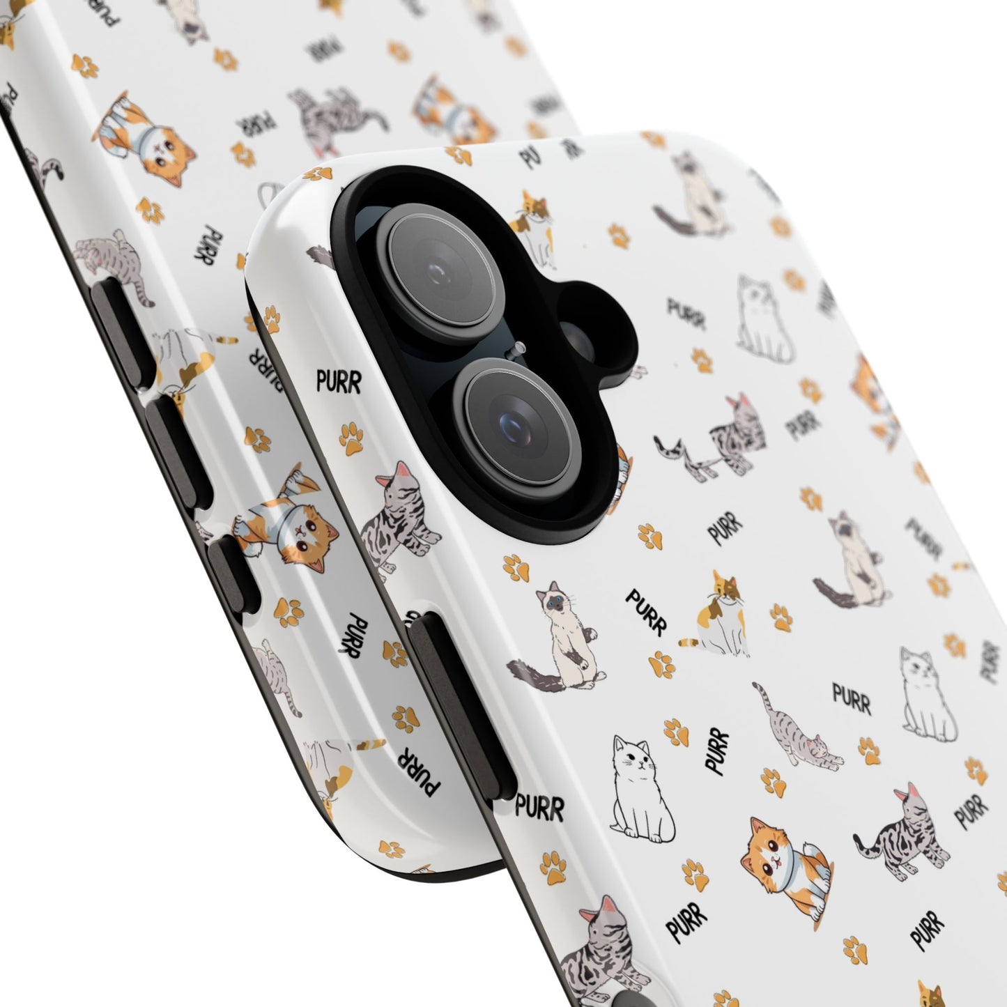 Tough Phone Case, Glossy Finish, Trendy and Cute, Durable Smartphone Protection for Daily Us