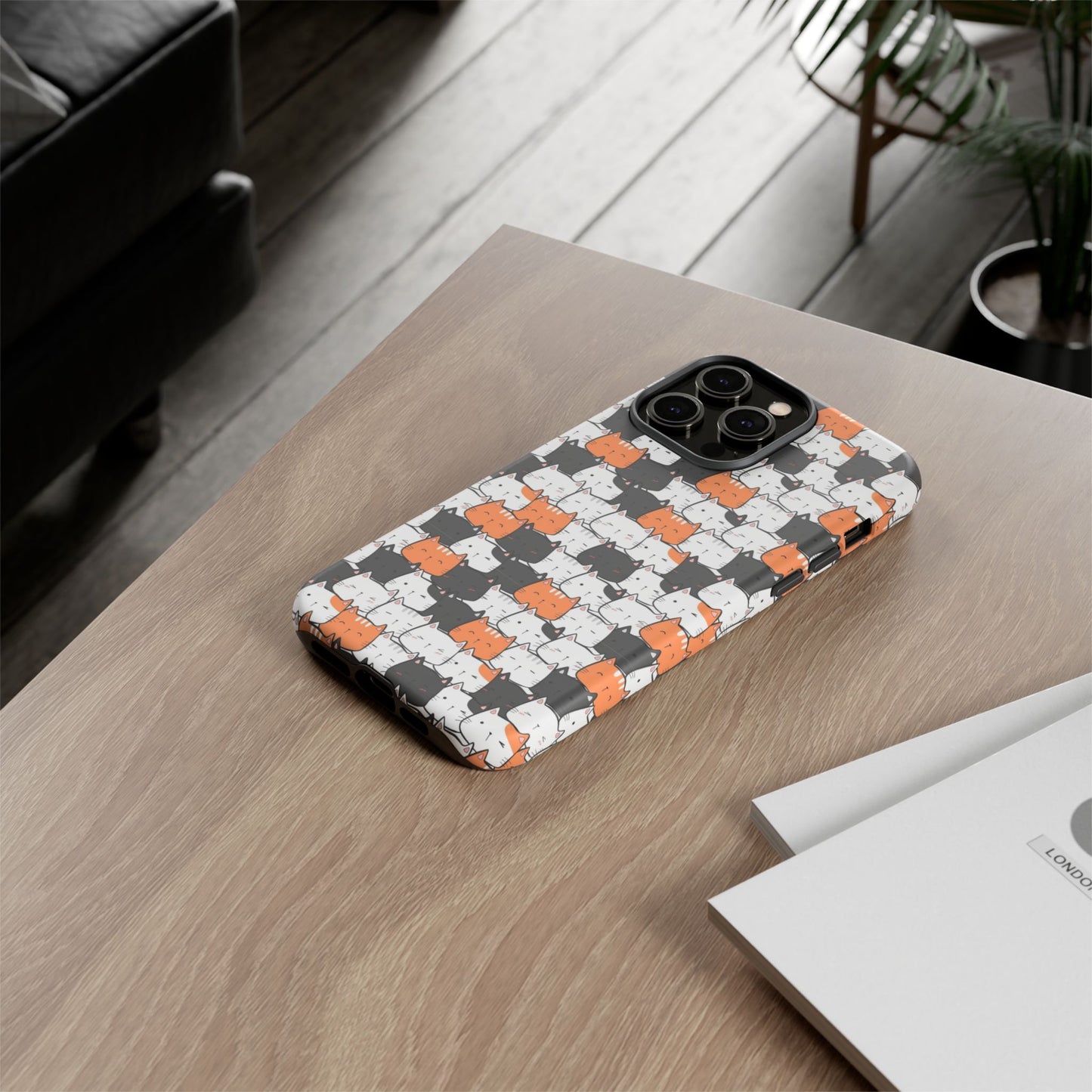 Durable Tough Phone Case, Cute and Stylish Glossy Finish, Trendy Design for Smartphone Protection