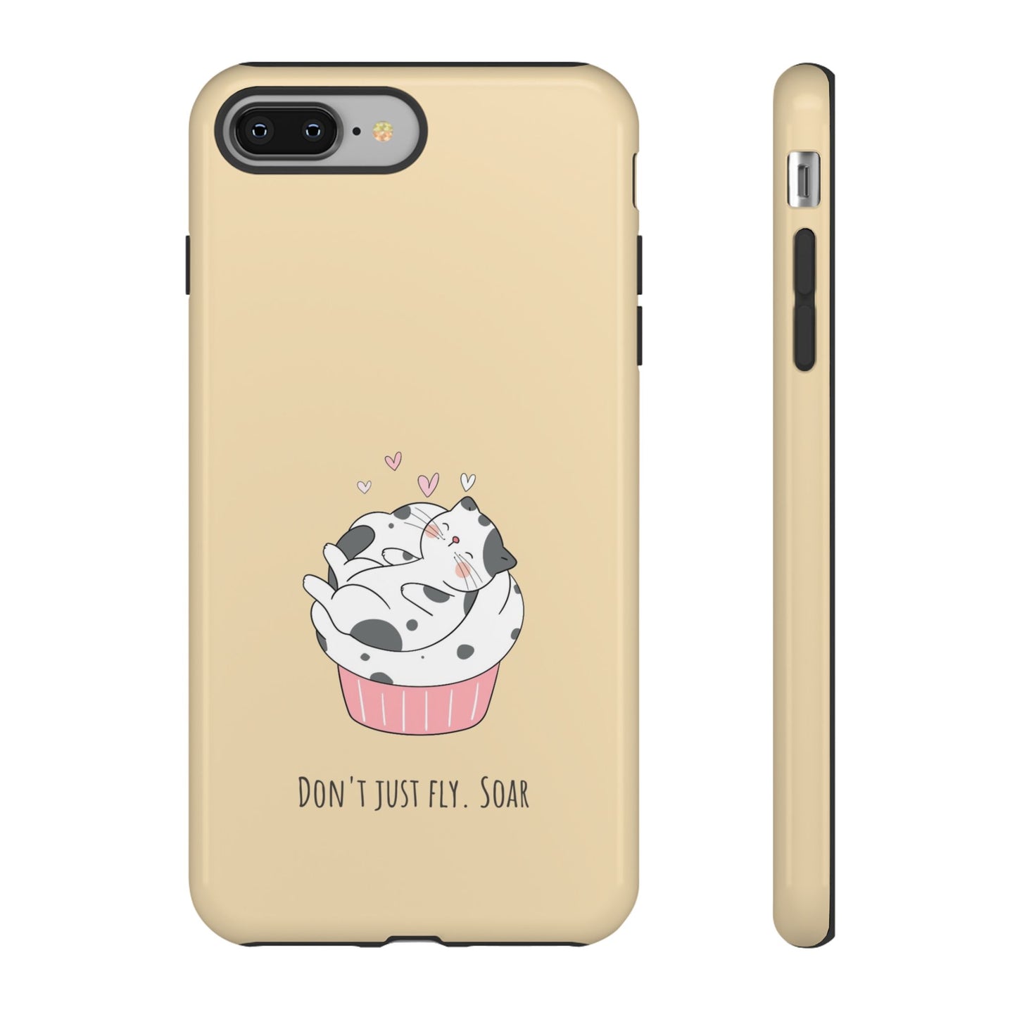 Tough Phone Case, Glossy Cute Design, Durable and Stylish, Trendy Smartphone Cover for Daily Use