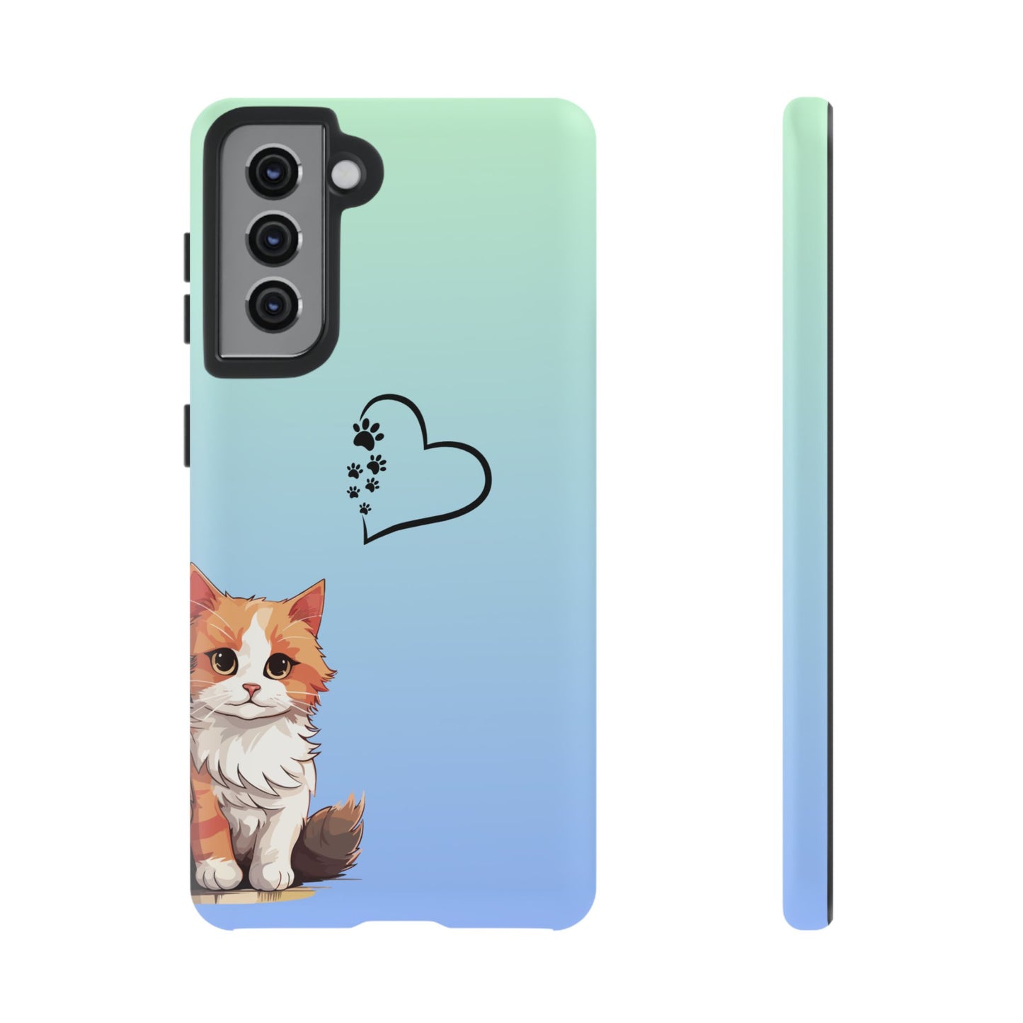 Trendy Tough Phone Case, Glossy Finish, Durable and Stylish, Cute Design for Smartphone Protection