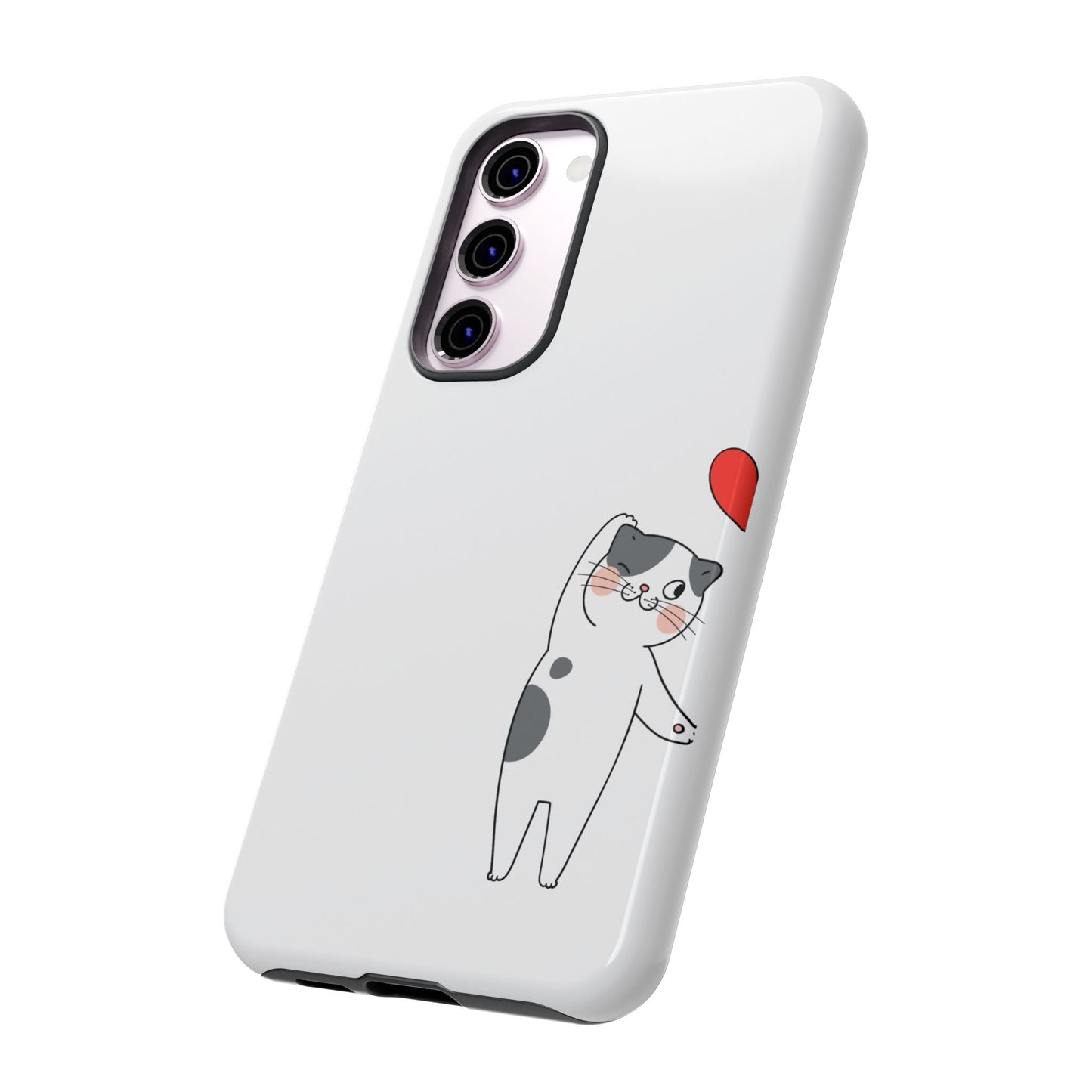 Tough Phone Case, Durable and Trendy Glossy Finish, Cute Stylish Design, Everyday Smartphone Protection